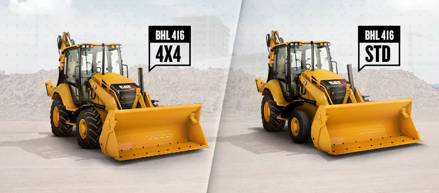 ¿Cuál retroexcavadora necesito? Estándar o 4X4