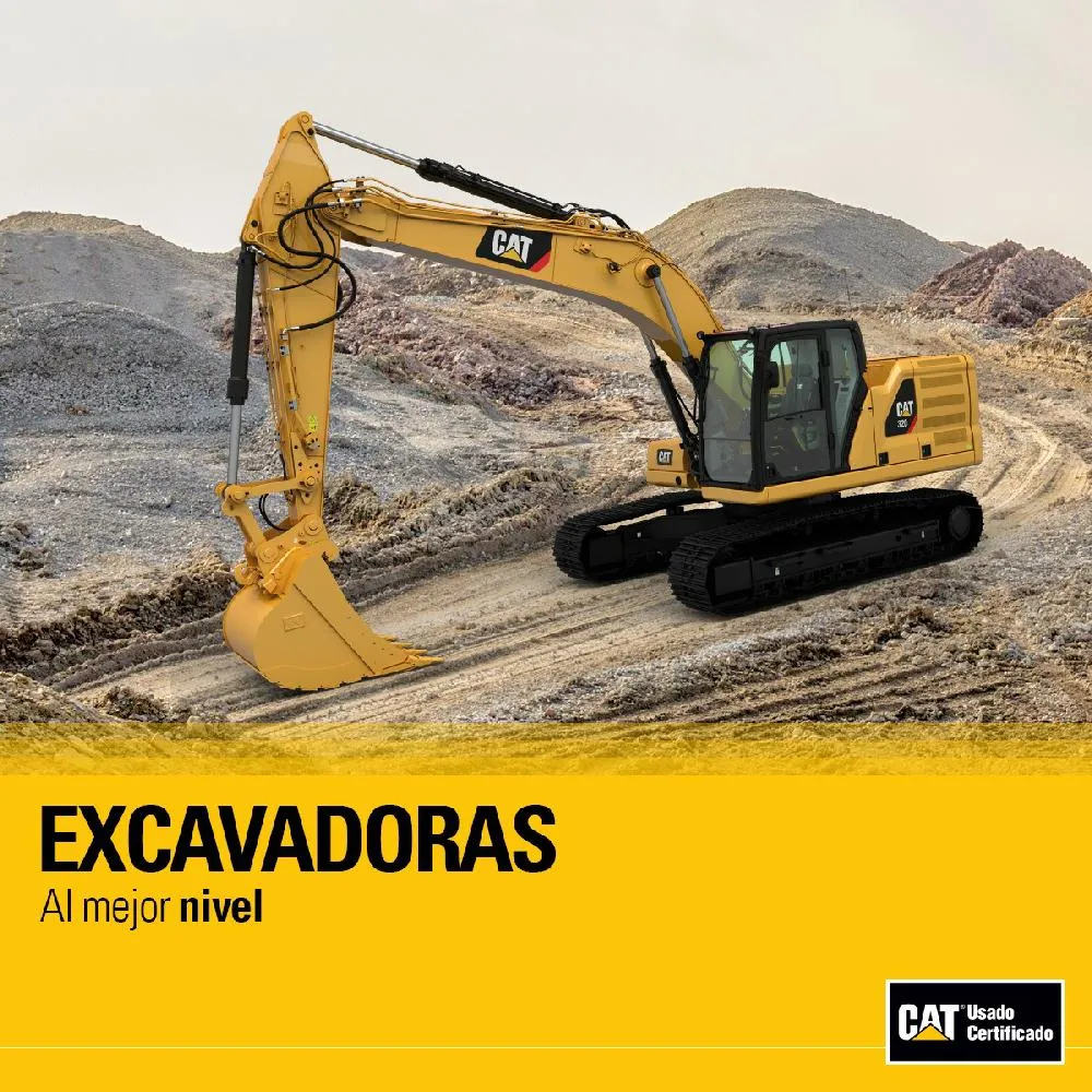 Nueva generación de excavadoras CAT