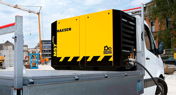 Compresores industriales Kaeser