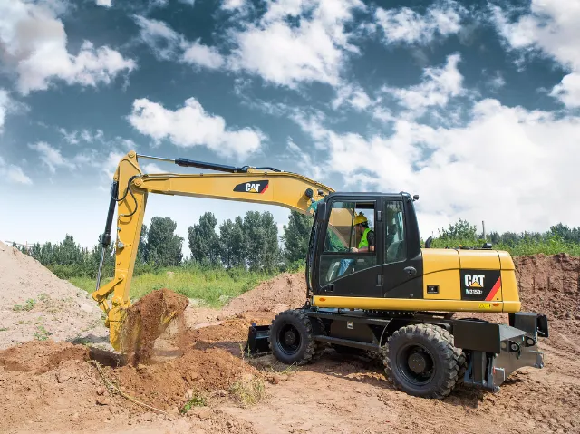Excavadora de ruedas M317D2
