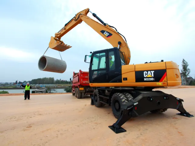 Excavadora de ruedas M320D2