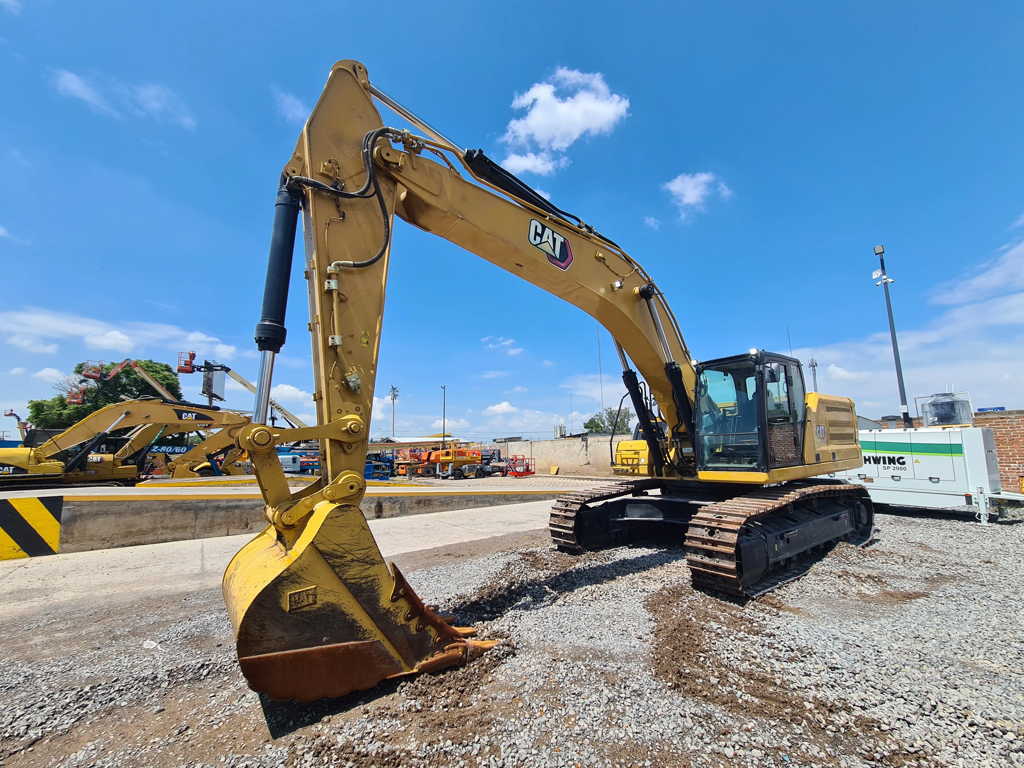 Excavadora usada cat