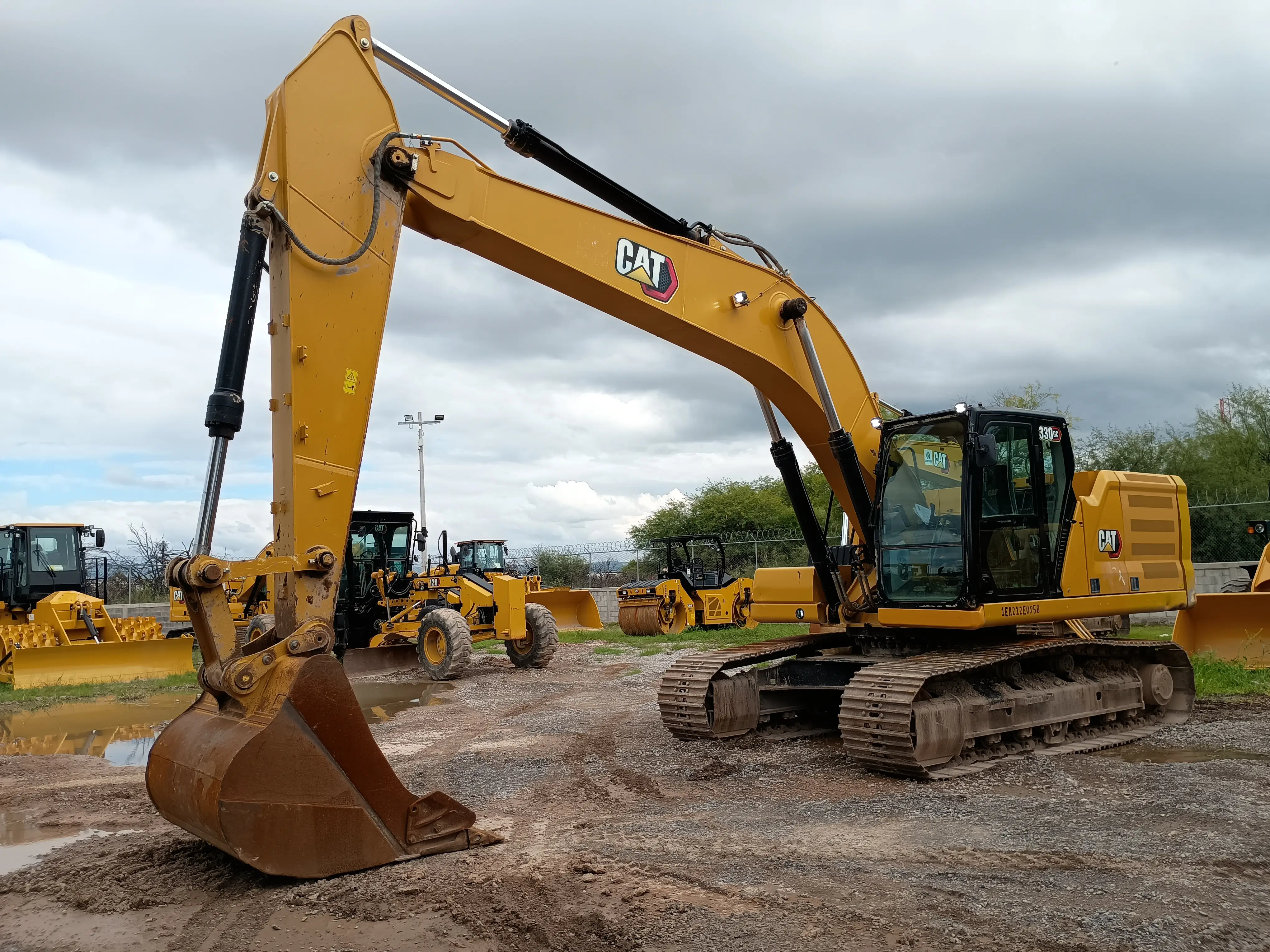 Excavadora usada cat