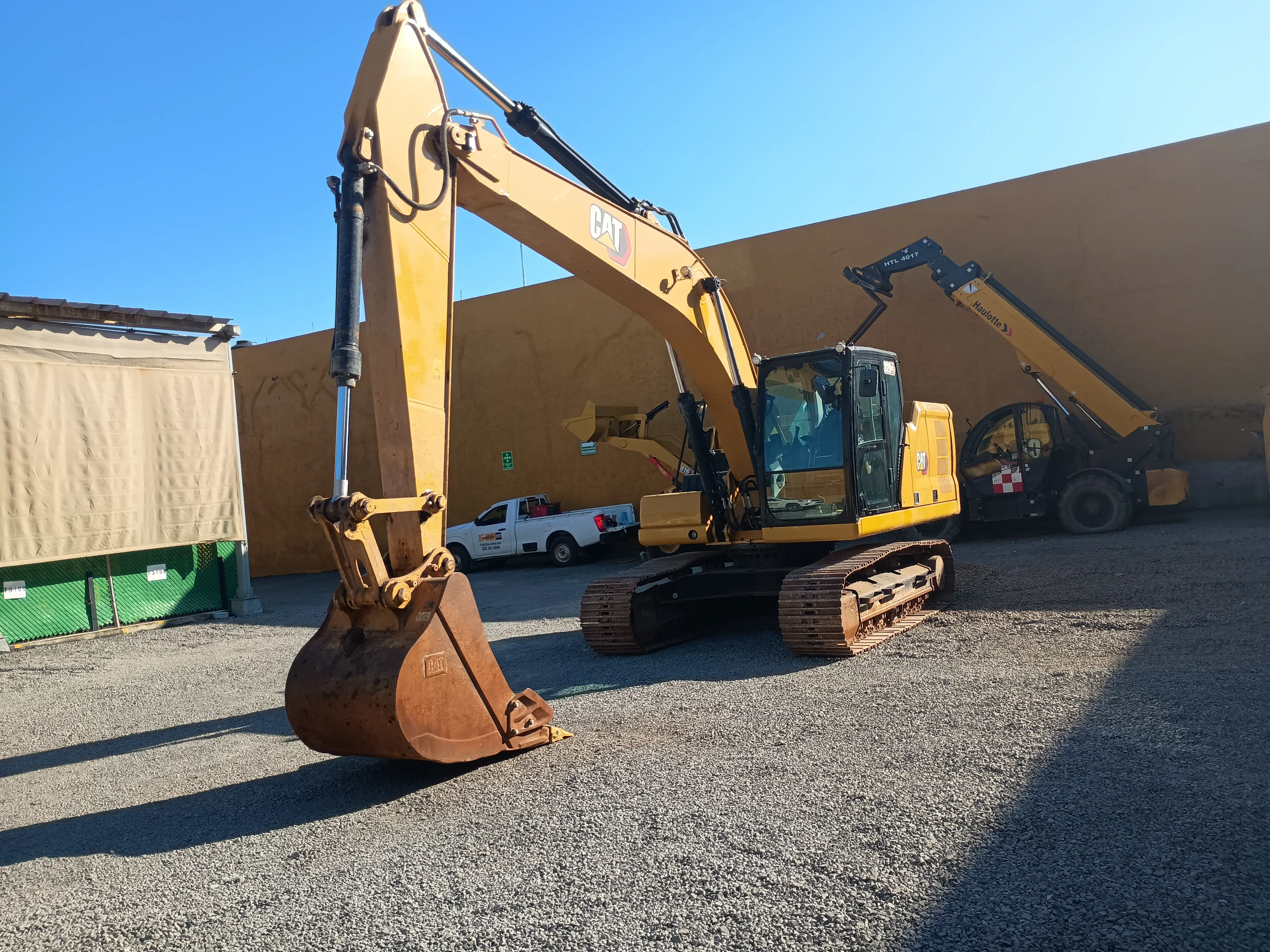 Excavadora usada cat