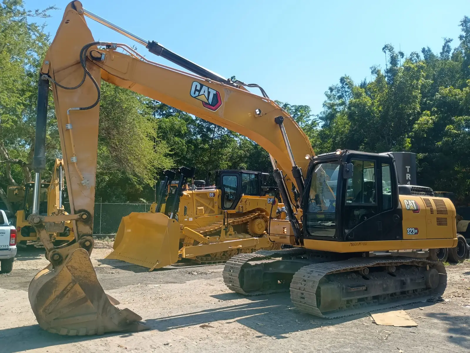 Excavadora usada cat