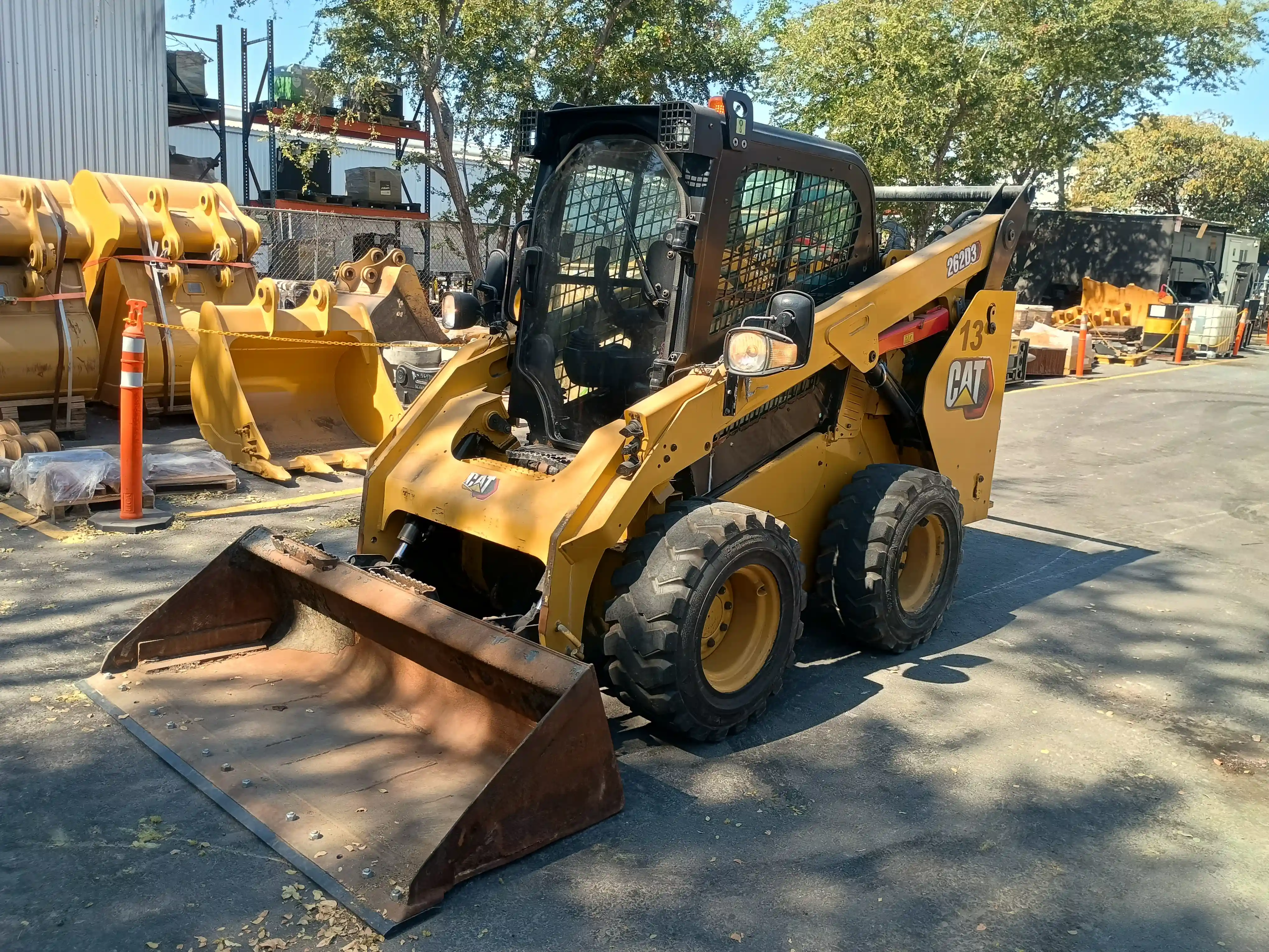 Minicargador usado cat