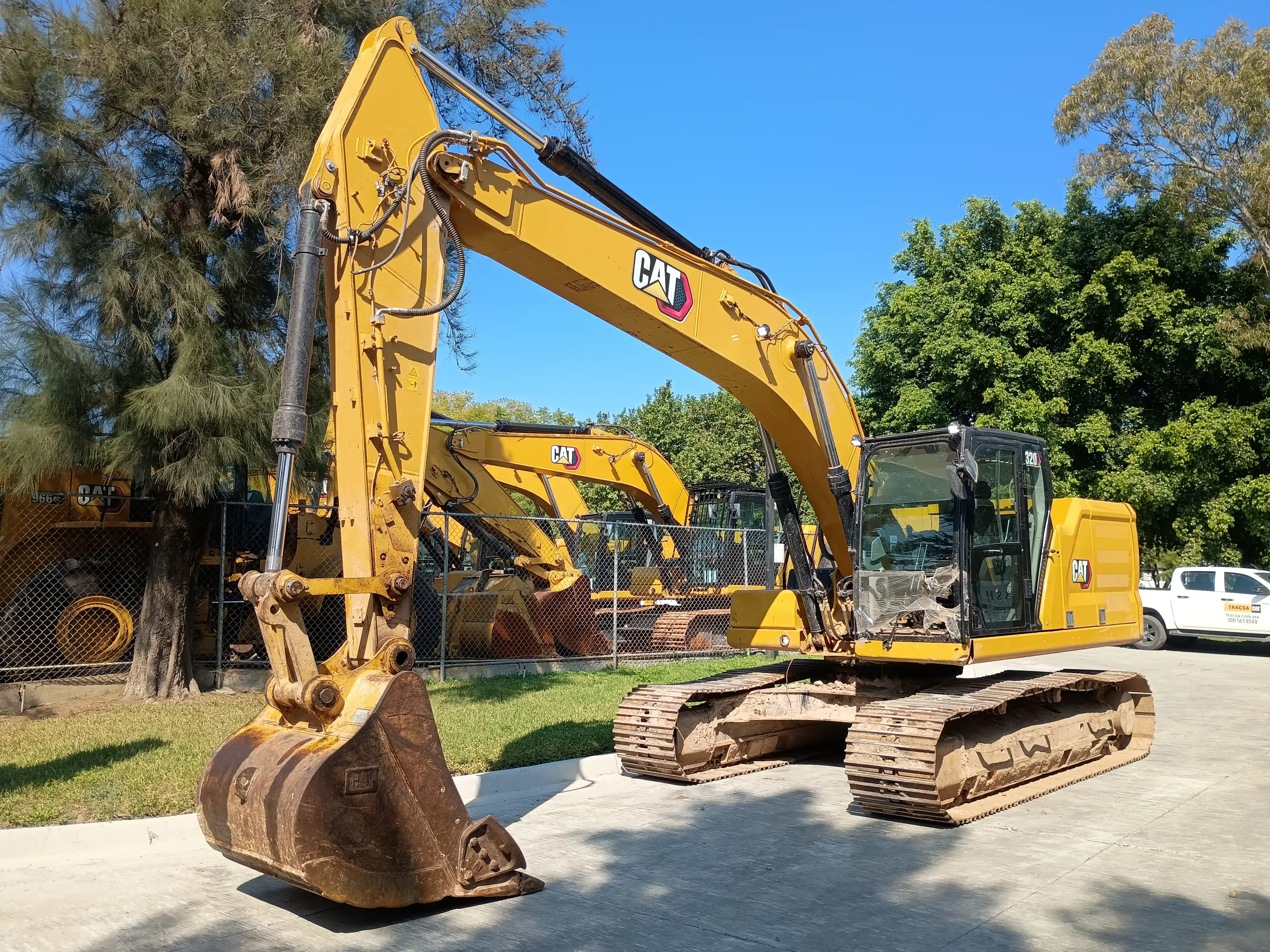 Excavadora usada cat