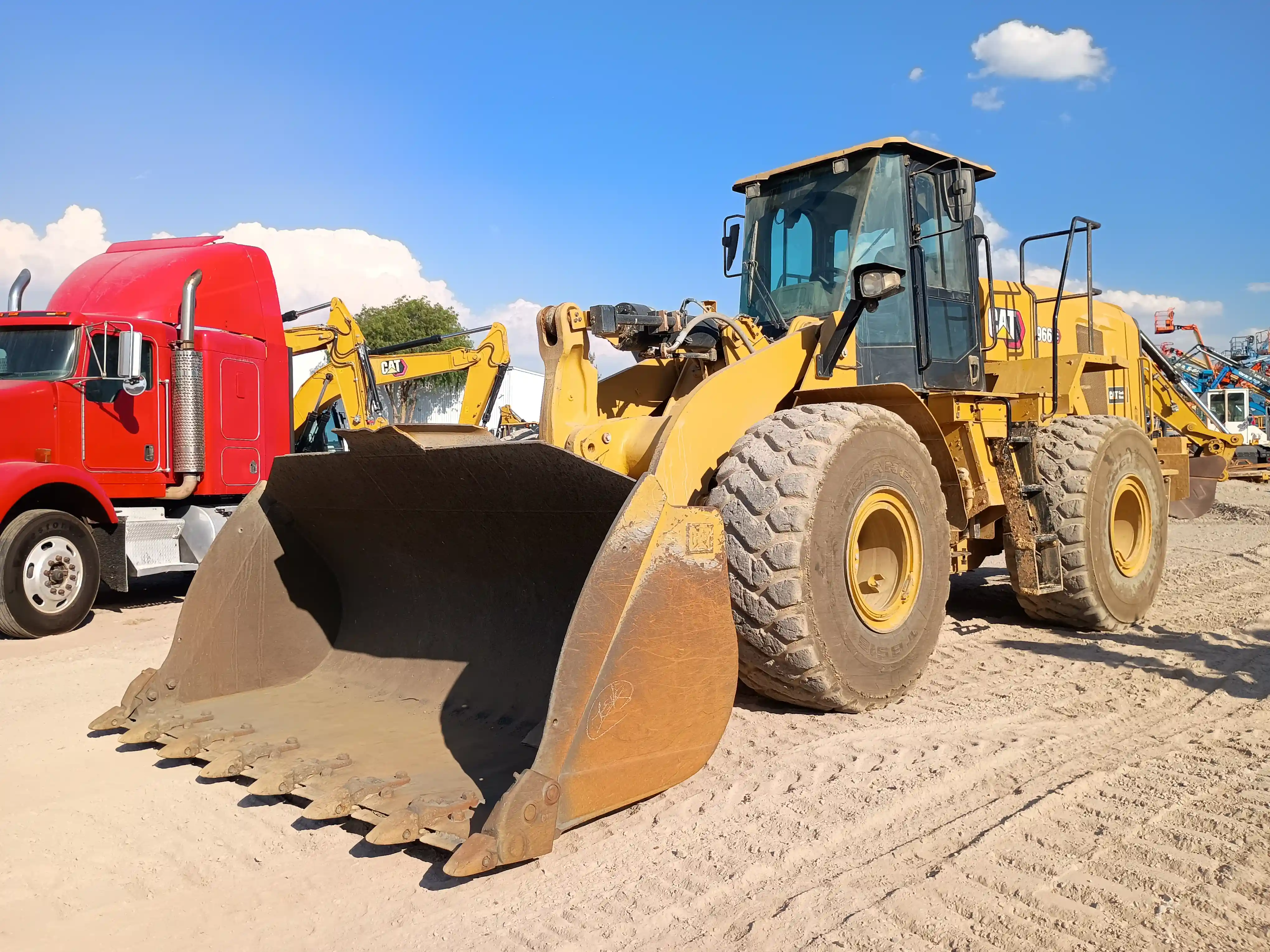 Cargador frontal usado