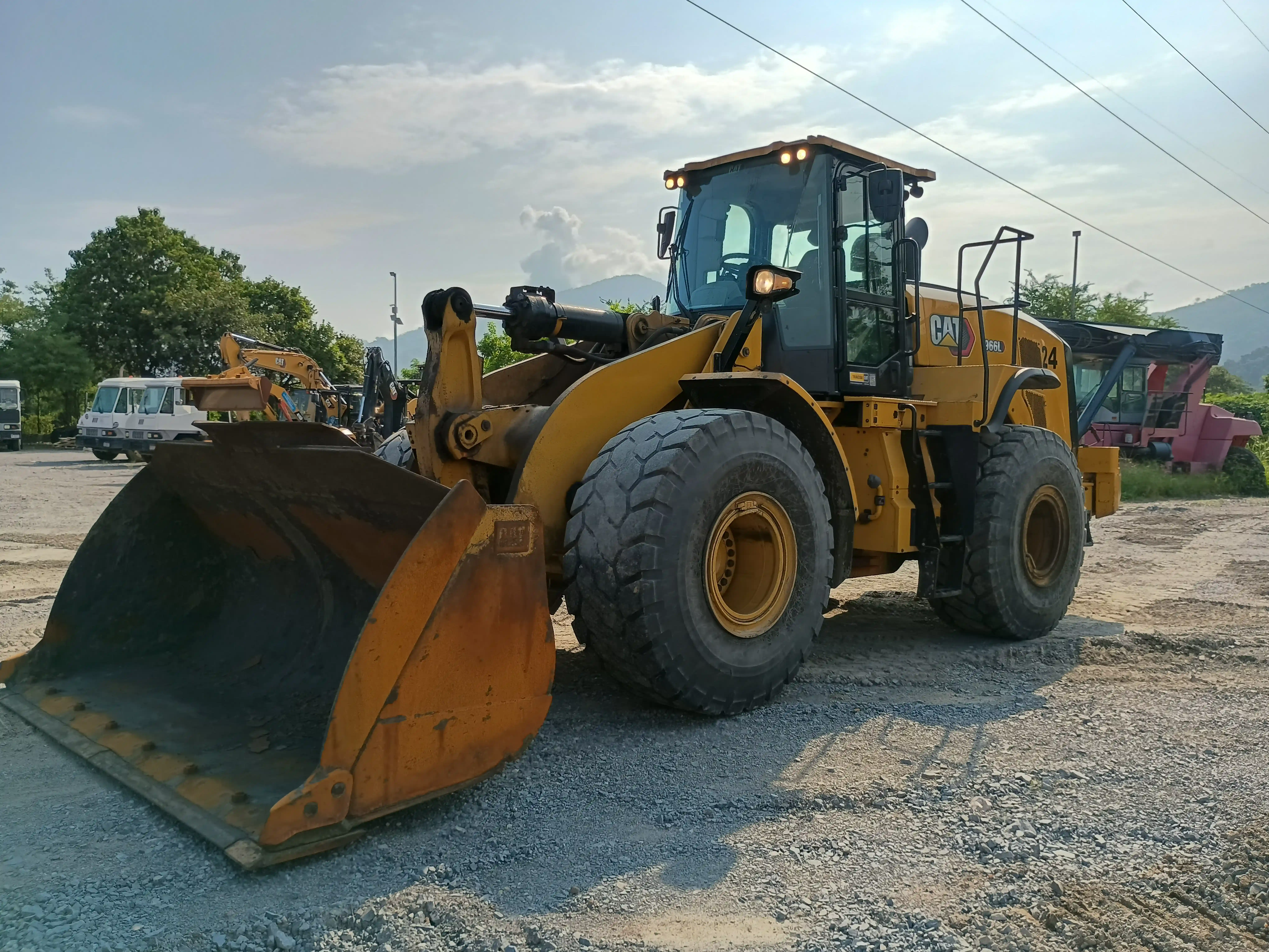 Cargador frontal usado