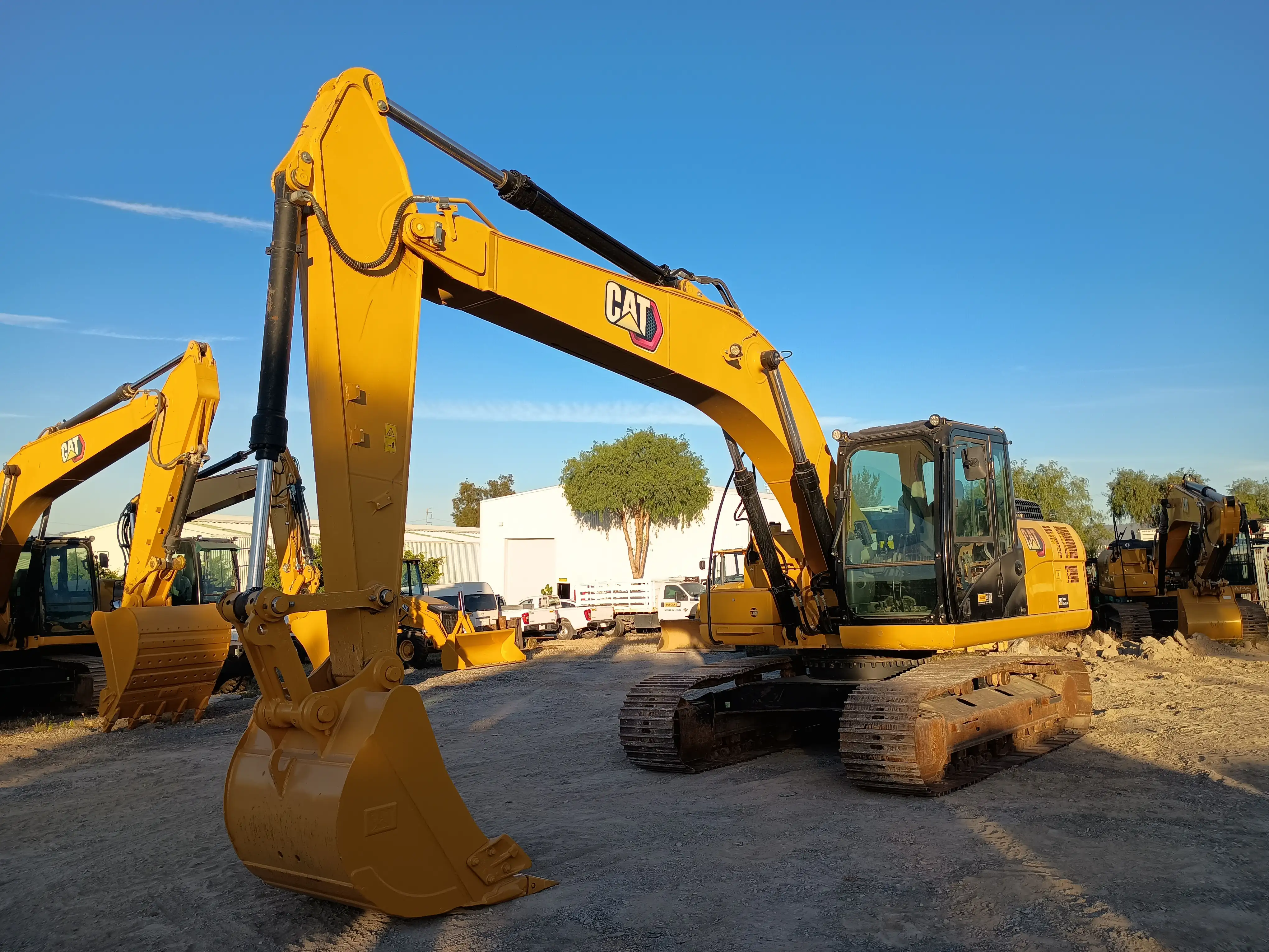 Excavadora usada cat