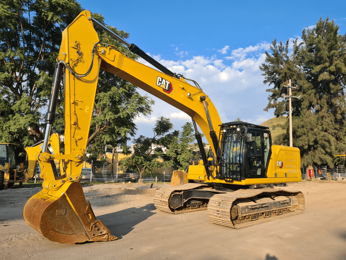 Excavadora usada cat