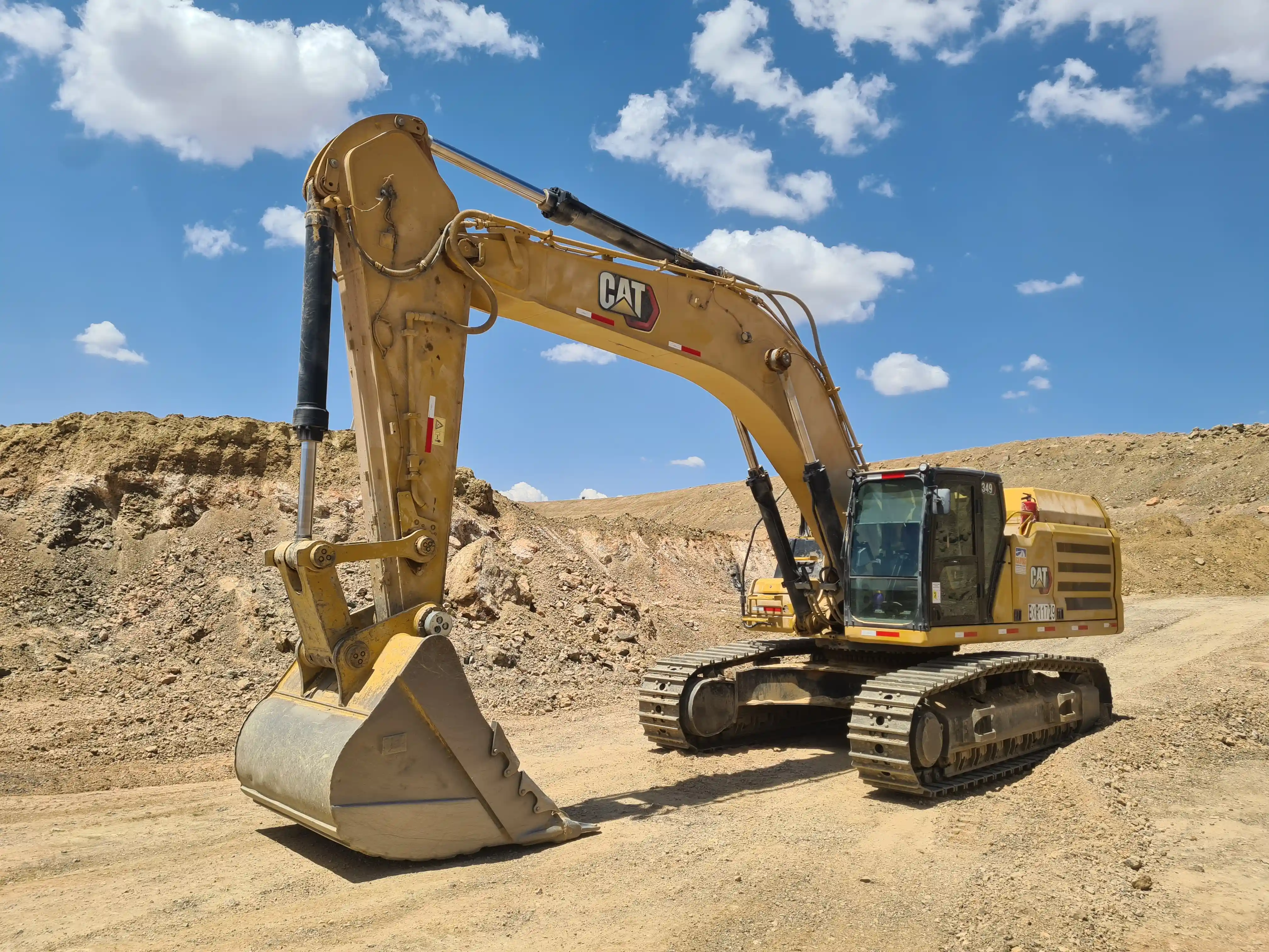 Excavadora usada cat