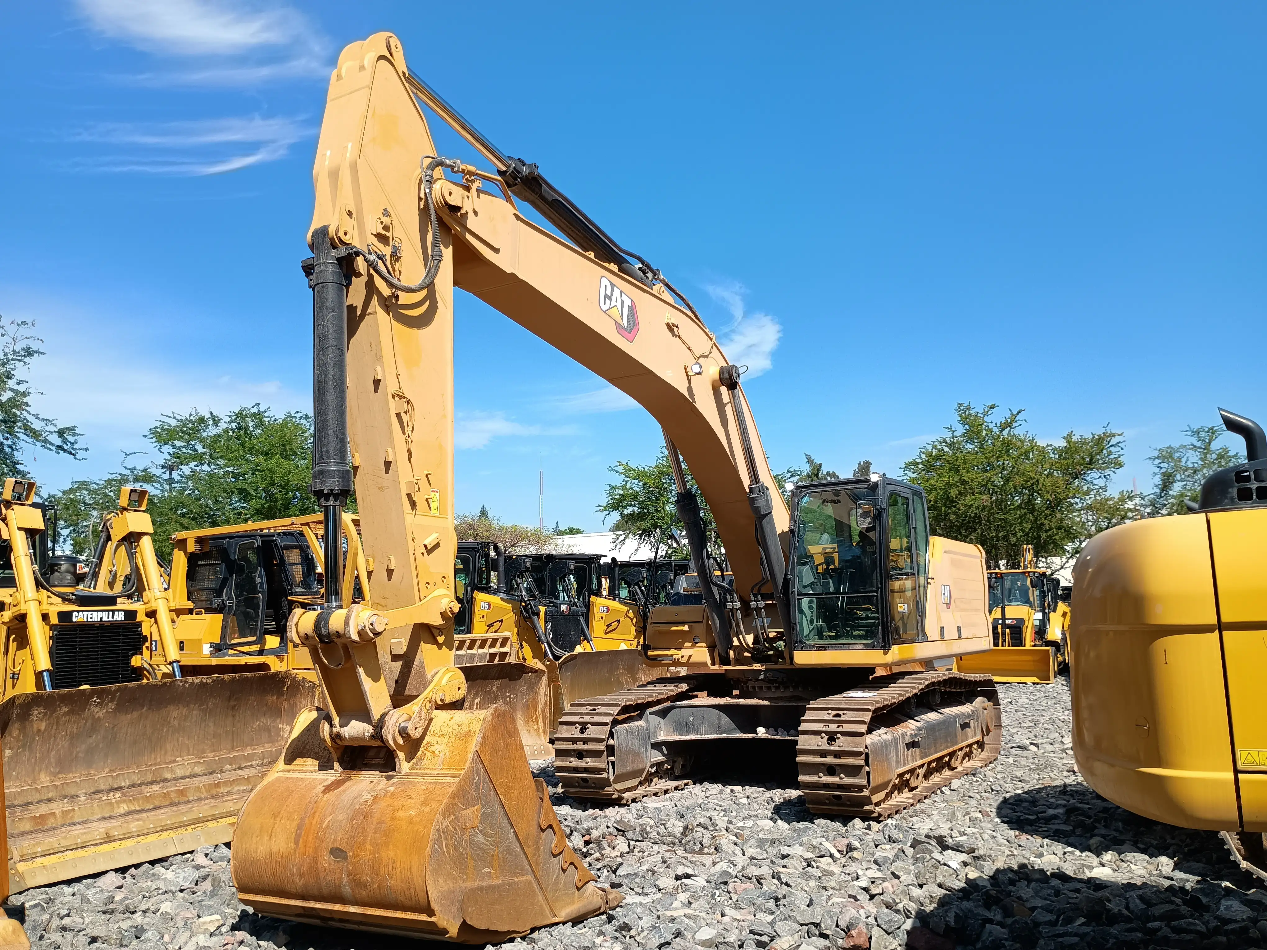 Excavadora usada cat