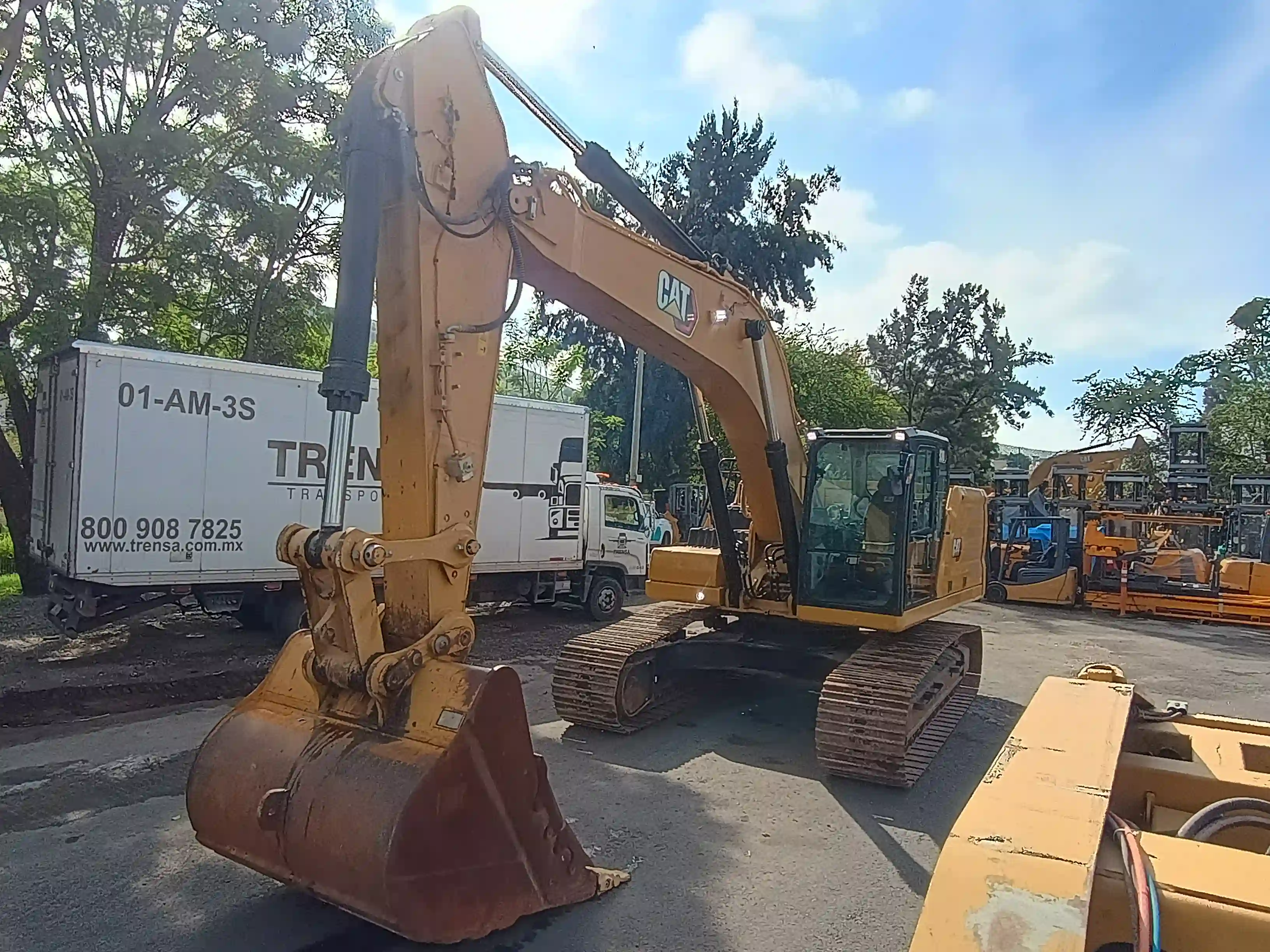 Excavadora usada cat