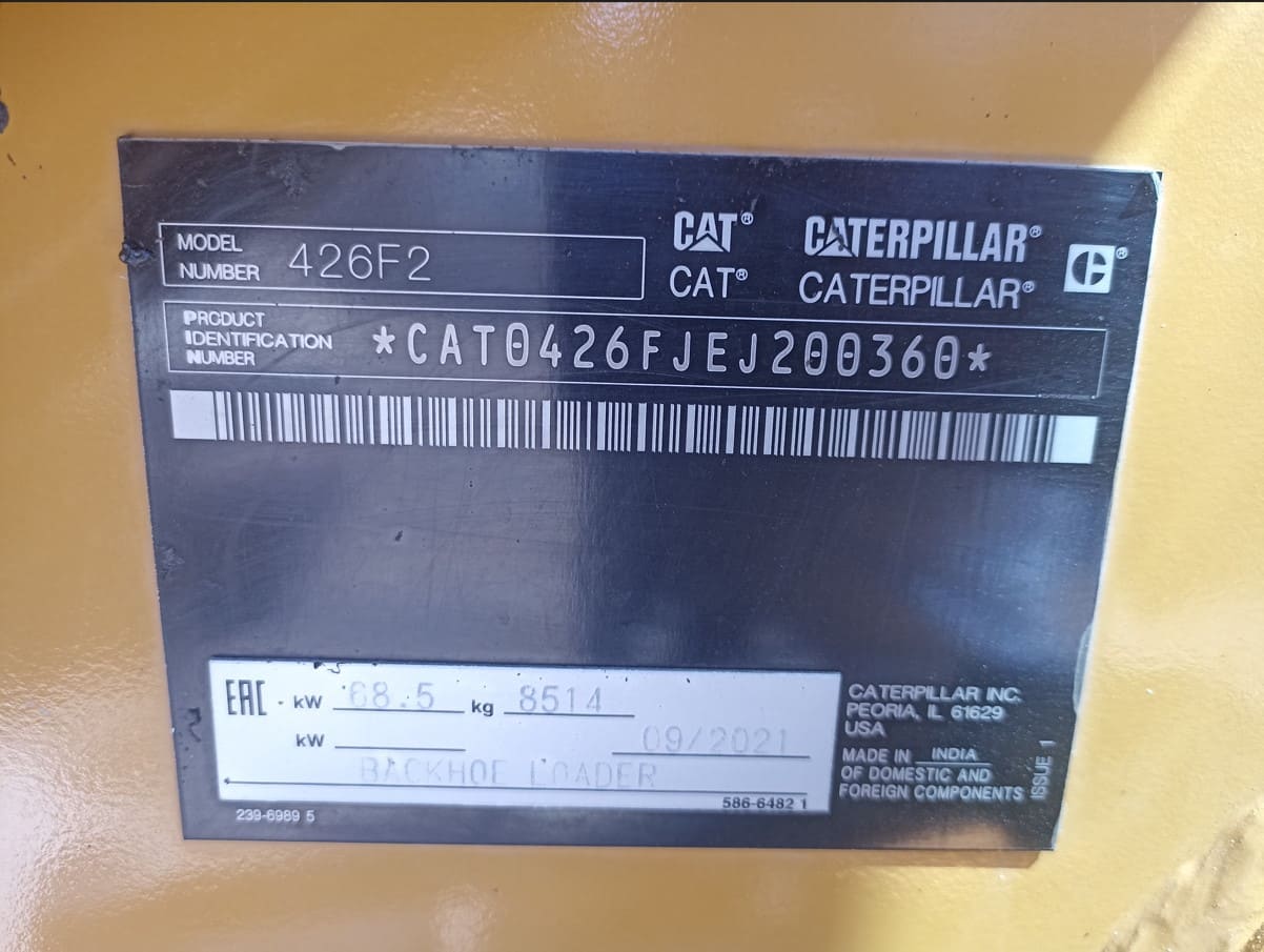 Retroexcavadora usada cat