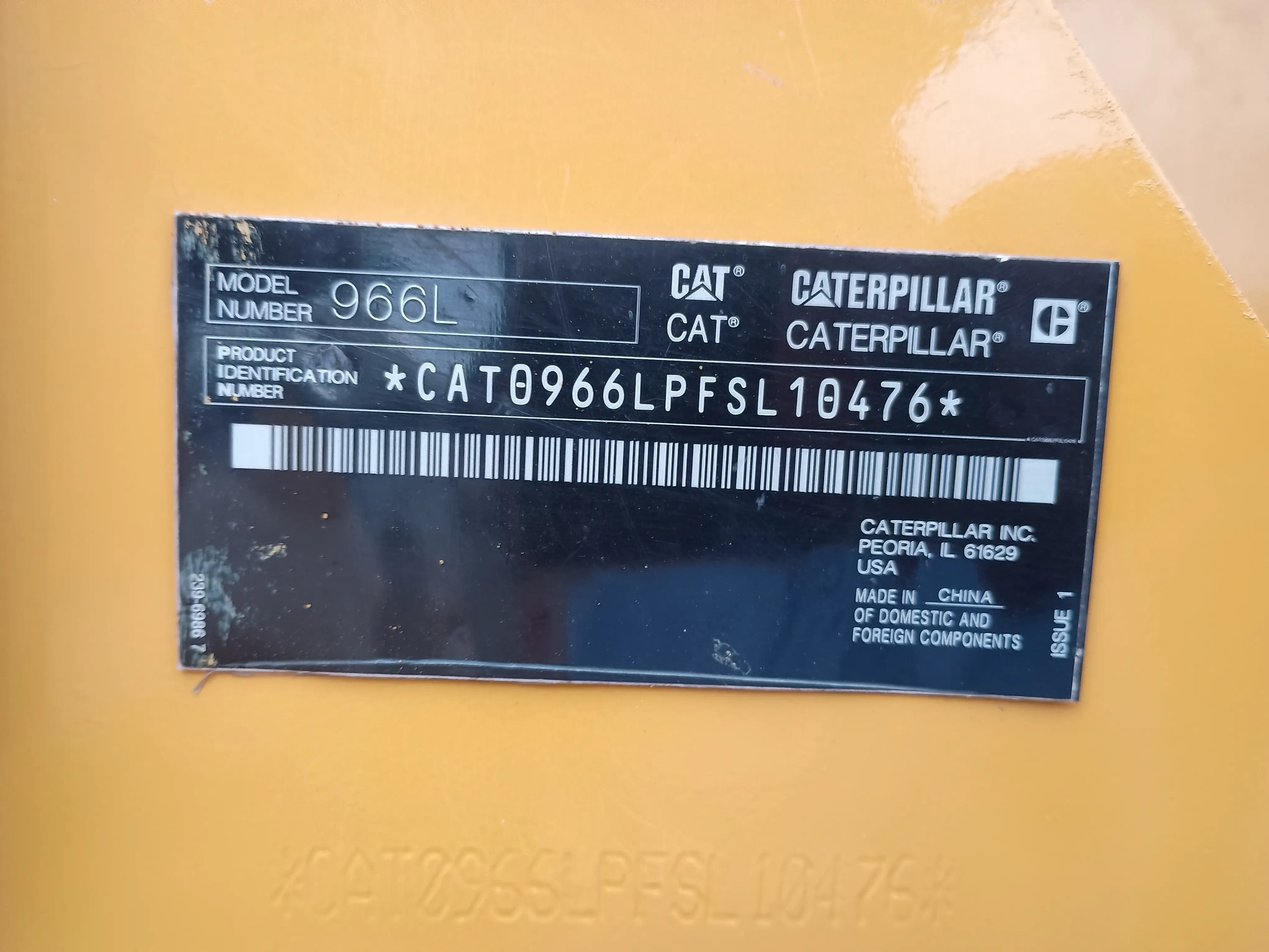 Cargador frontal usado