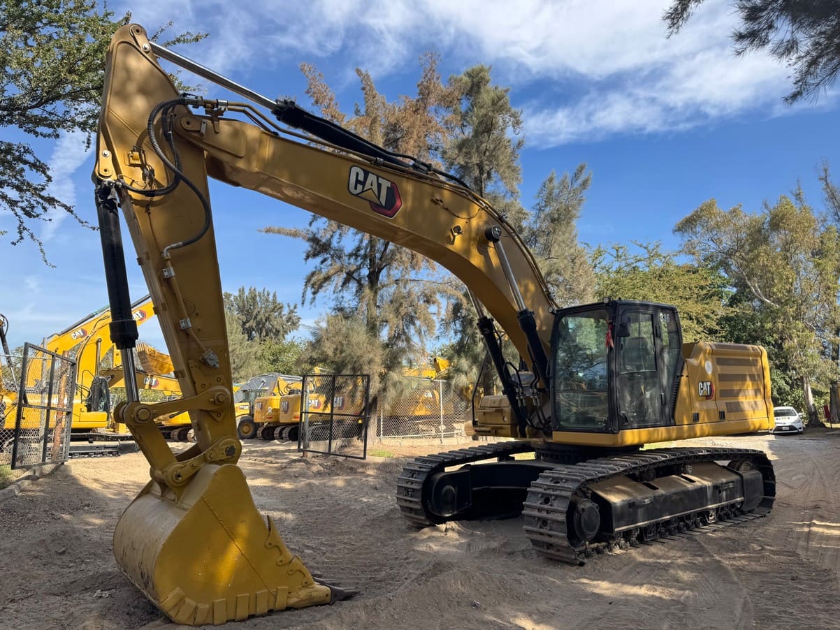 Excavadora usada cat