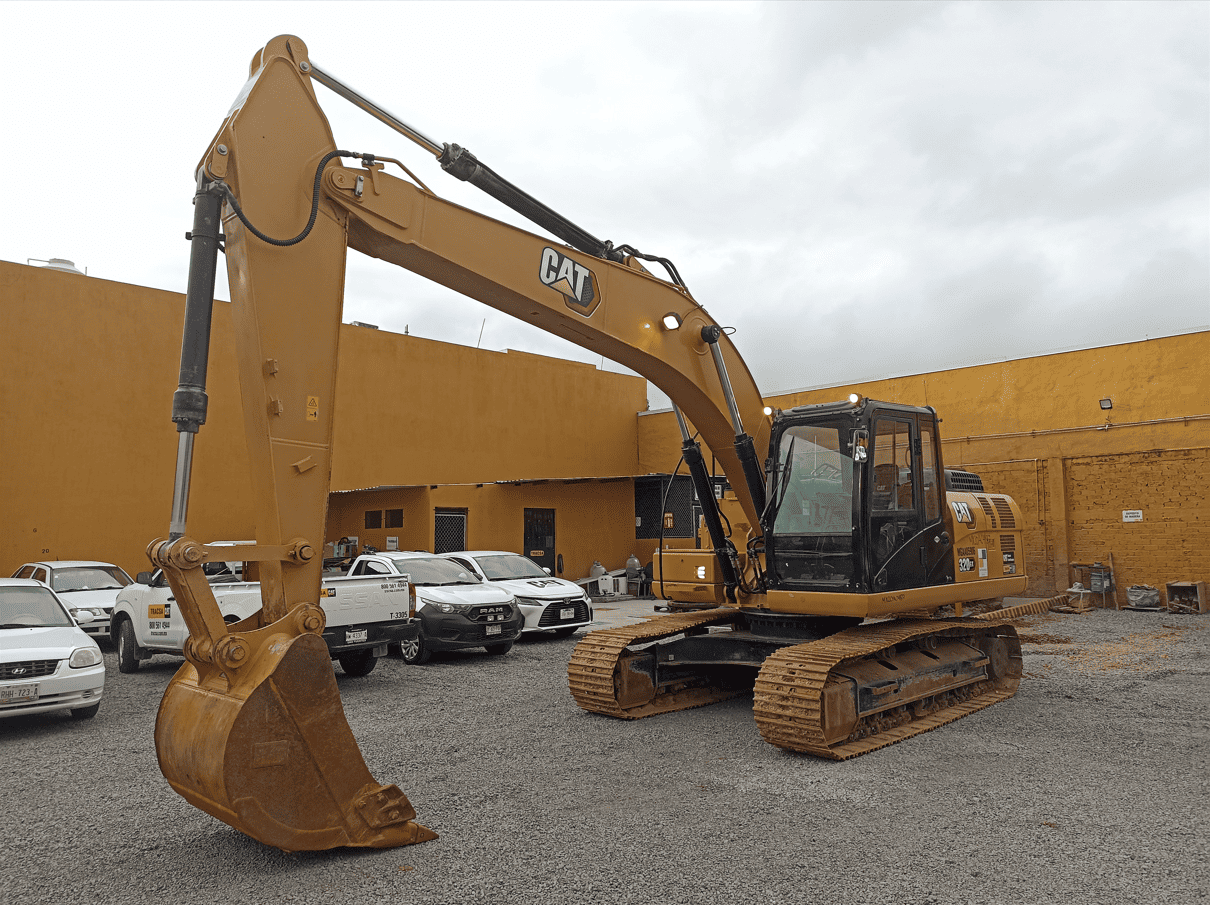 Excavadora usada cat