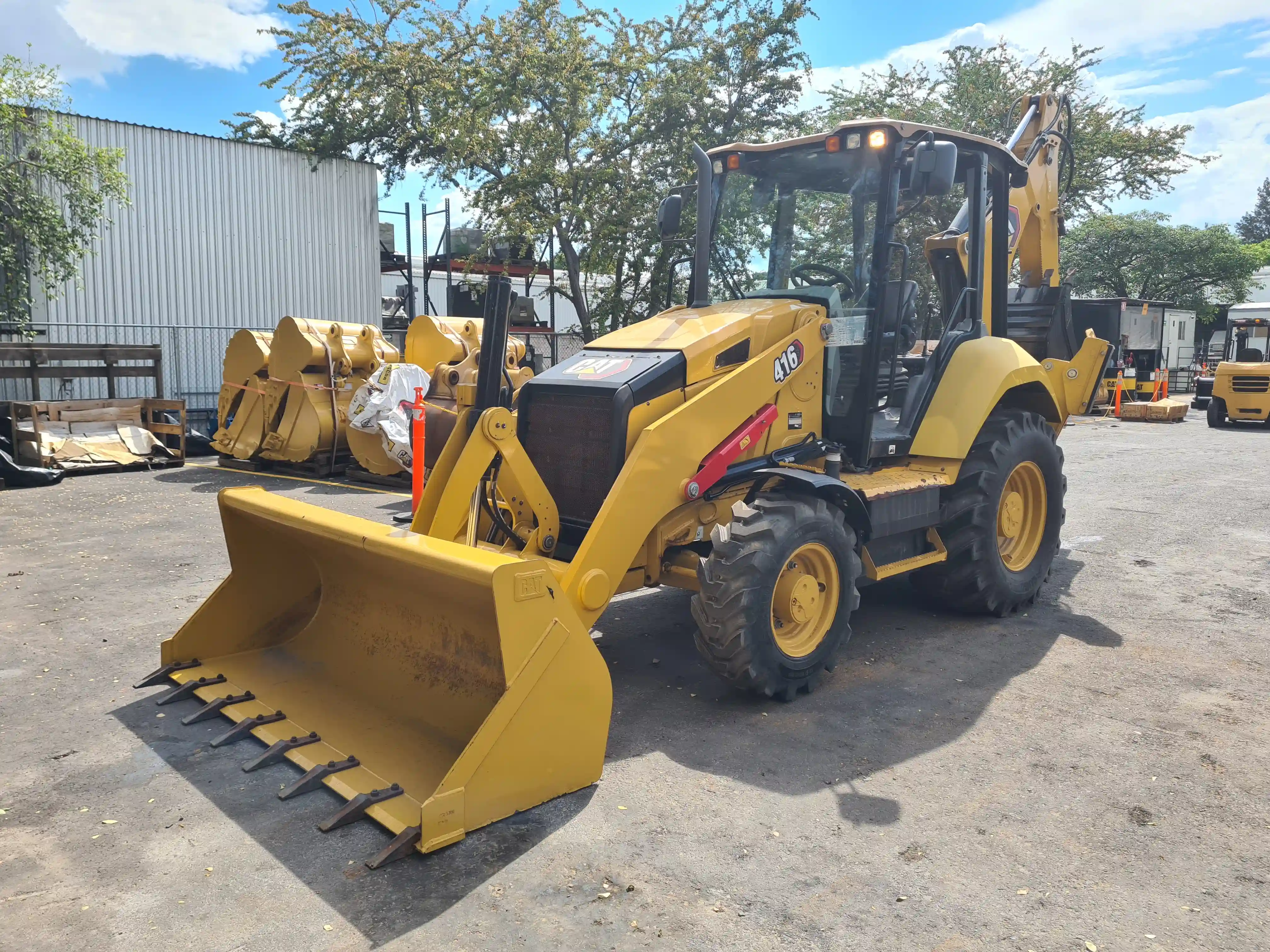 Retroexcavadora usada cat