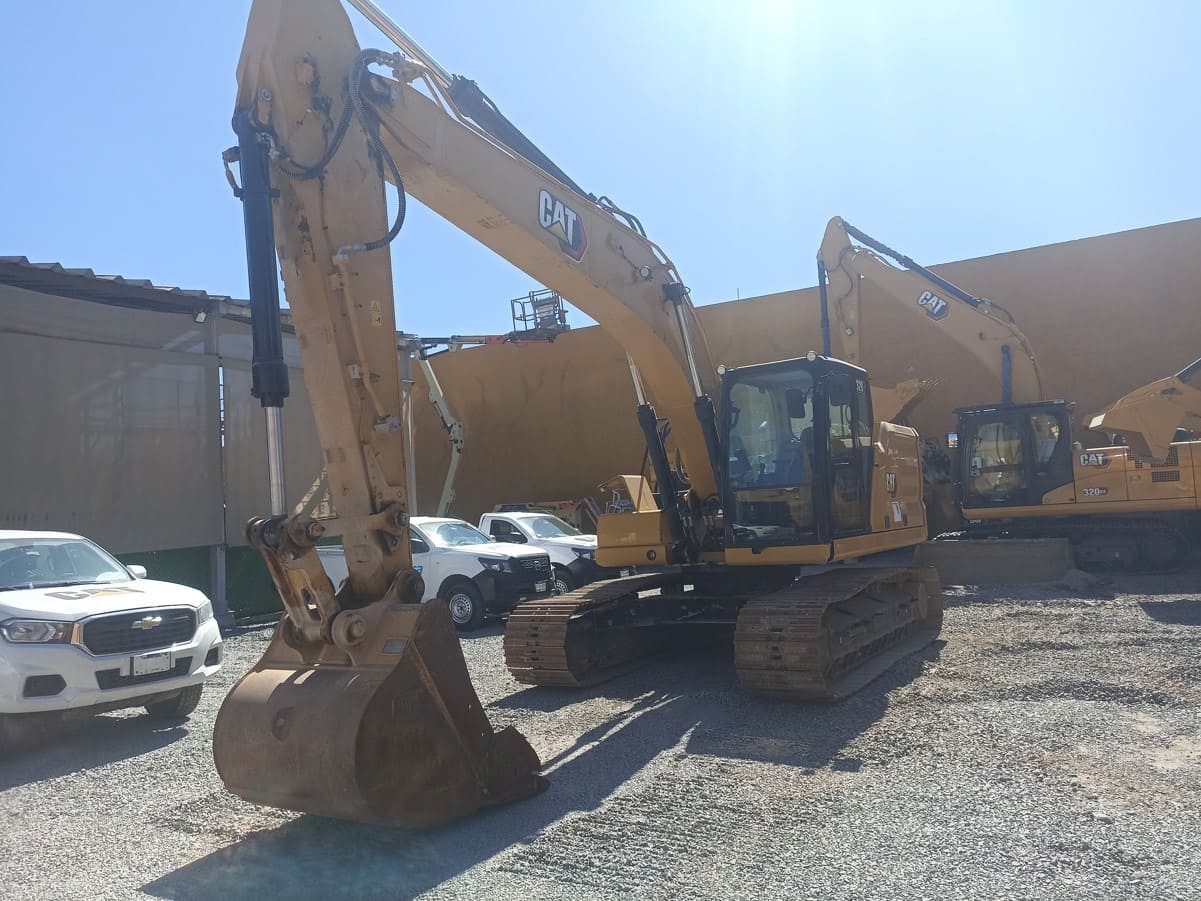 Excavadora usada cat