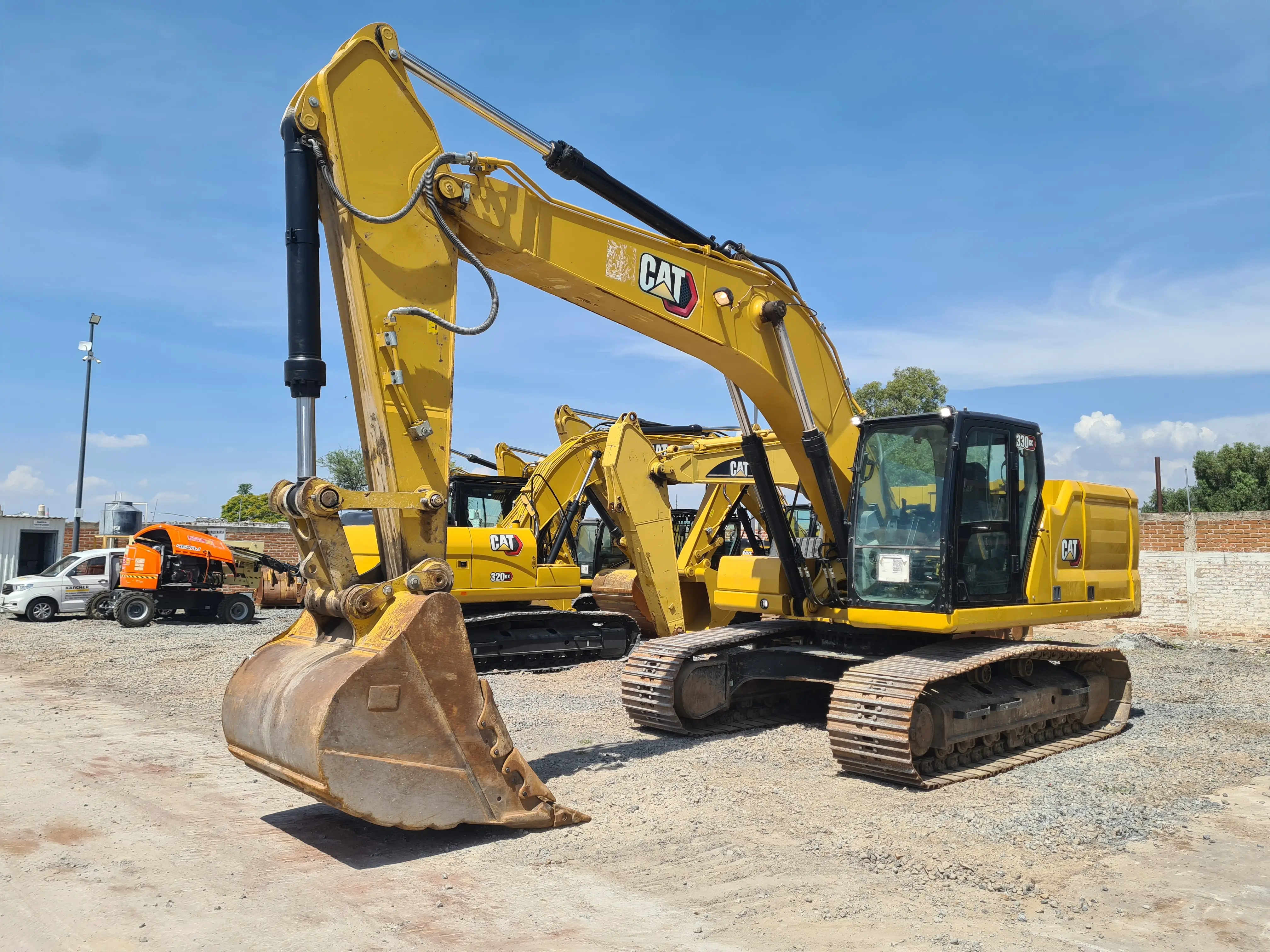 Excavadora usada cat