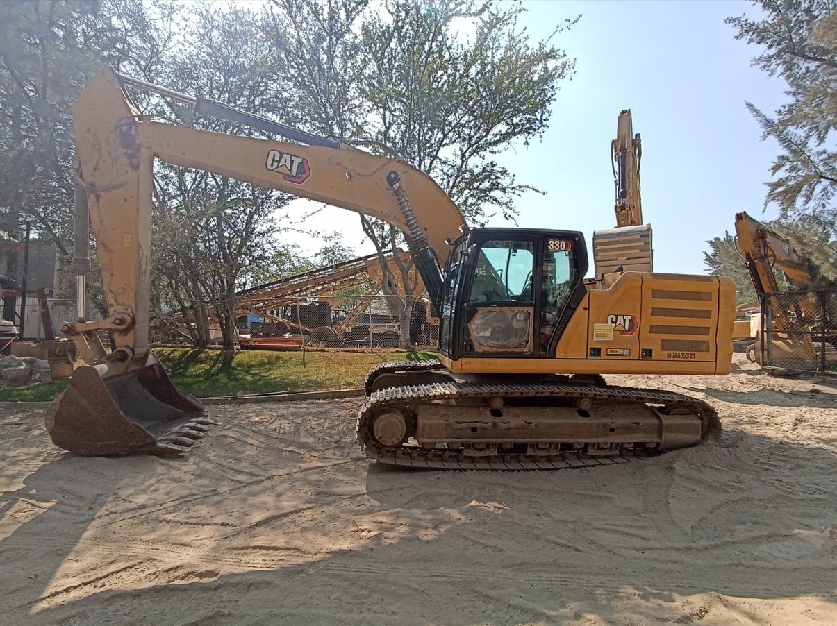 Excavadora usada cat