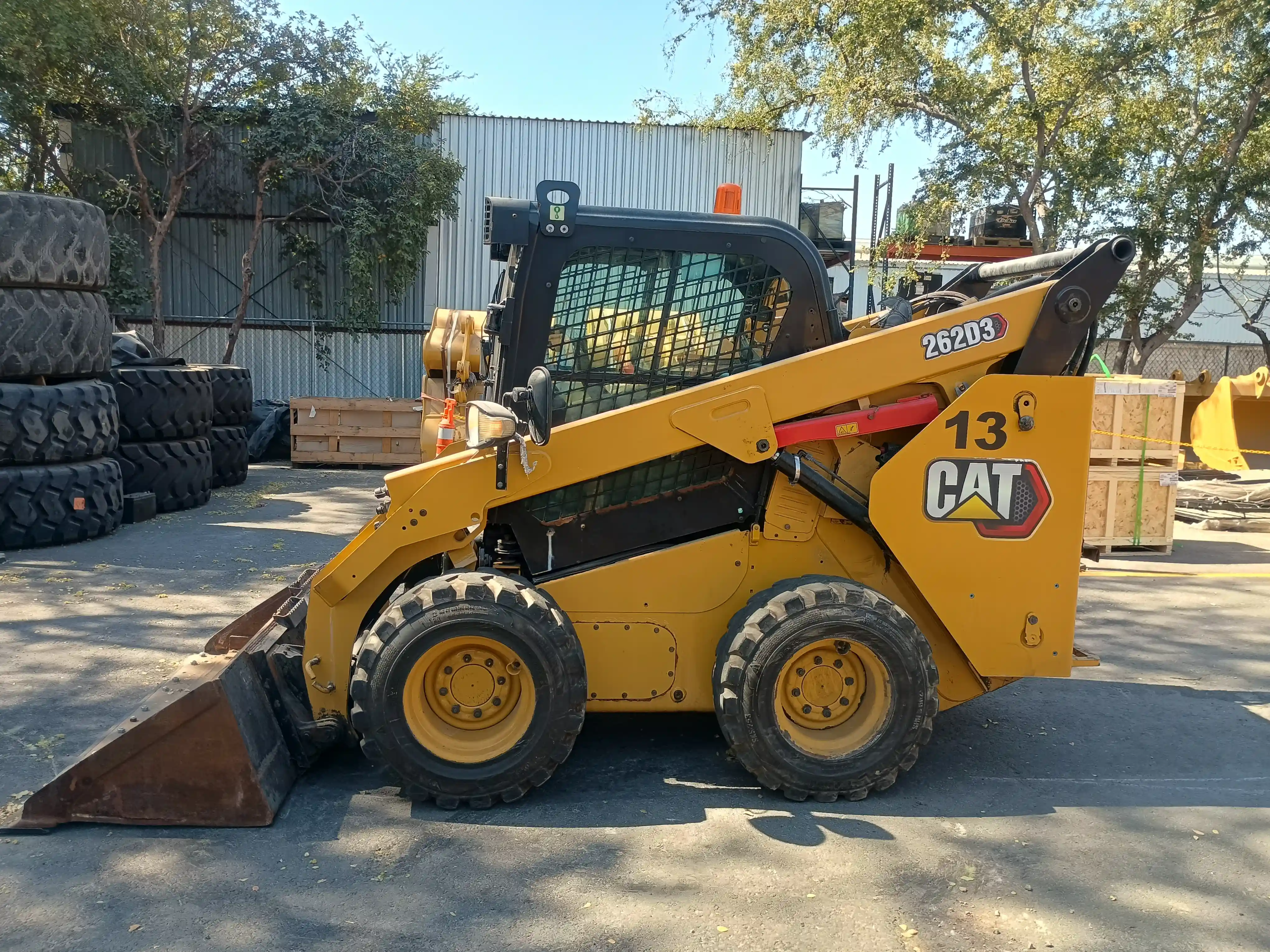 Minicargador usado cat