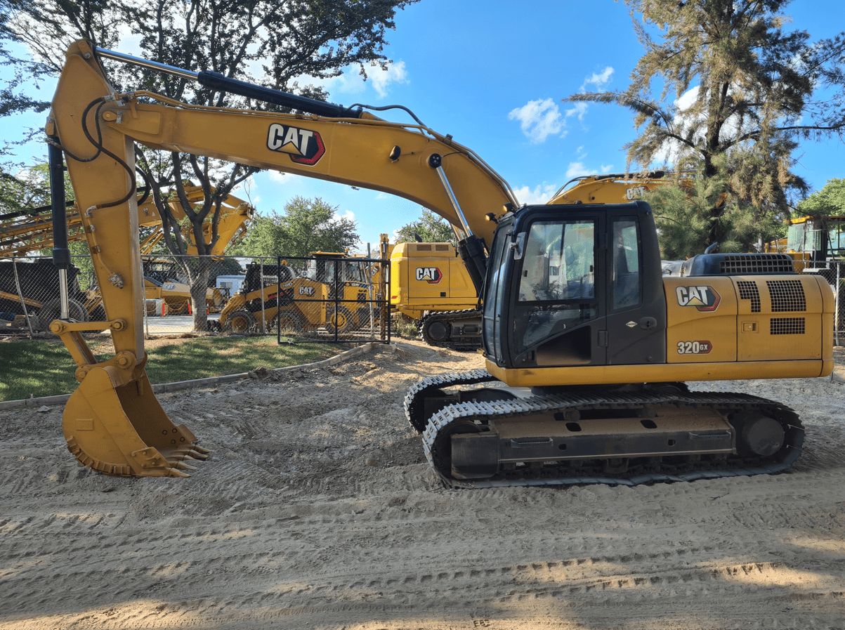 Excavadora usada cat