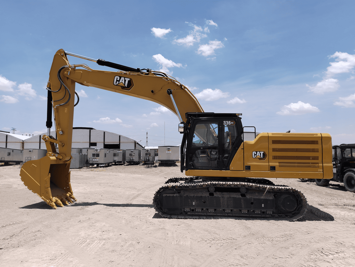 Excavadora usada cat