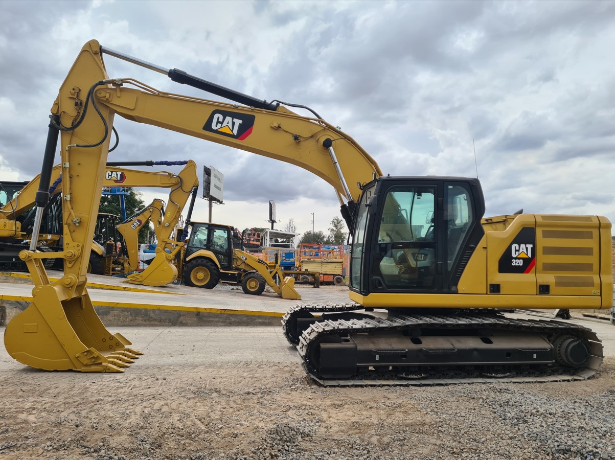 Excavadora usada cat