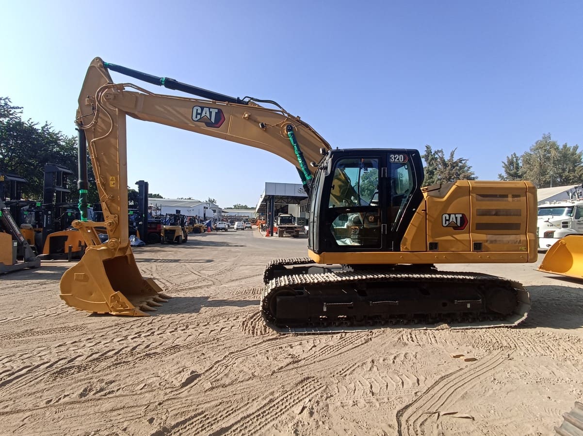 Excavadora usada cat