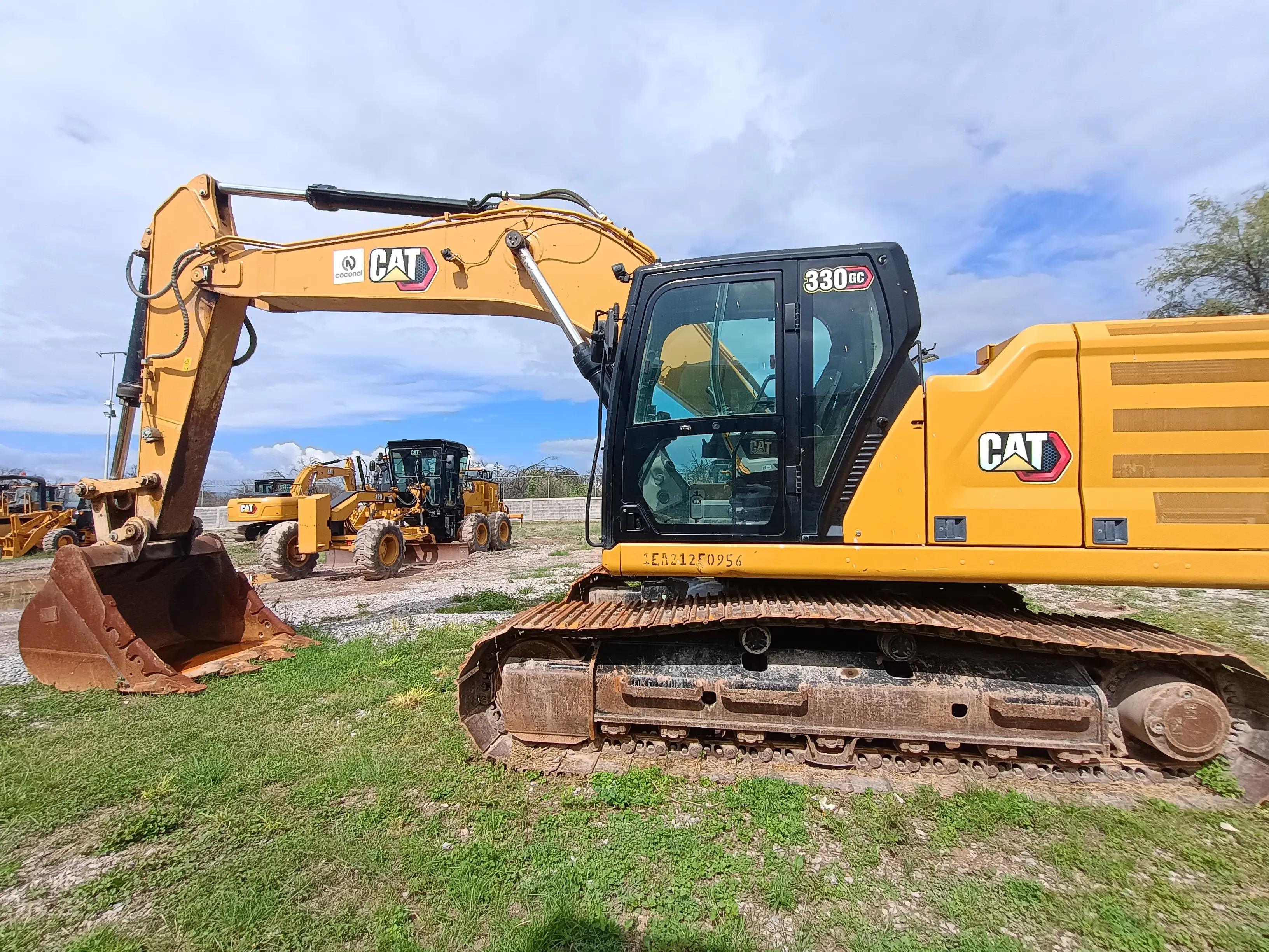 Excavadora usada cat