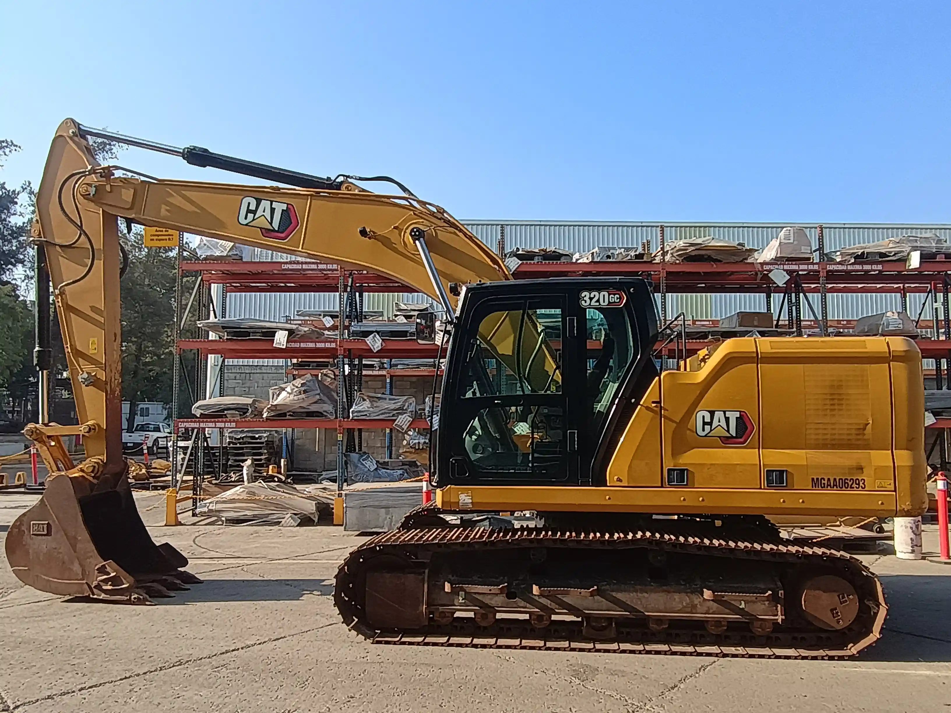 Excavadora usada cat