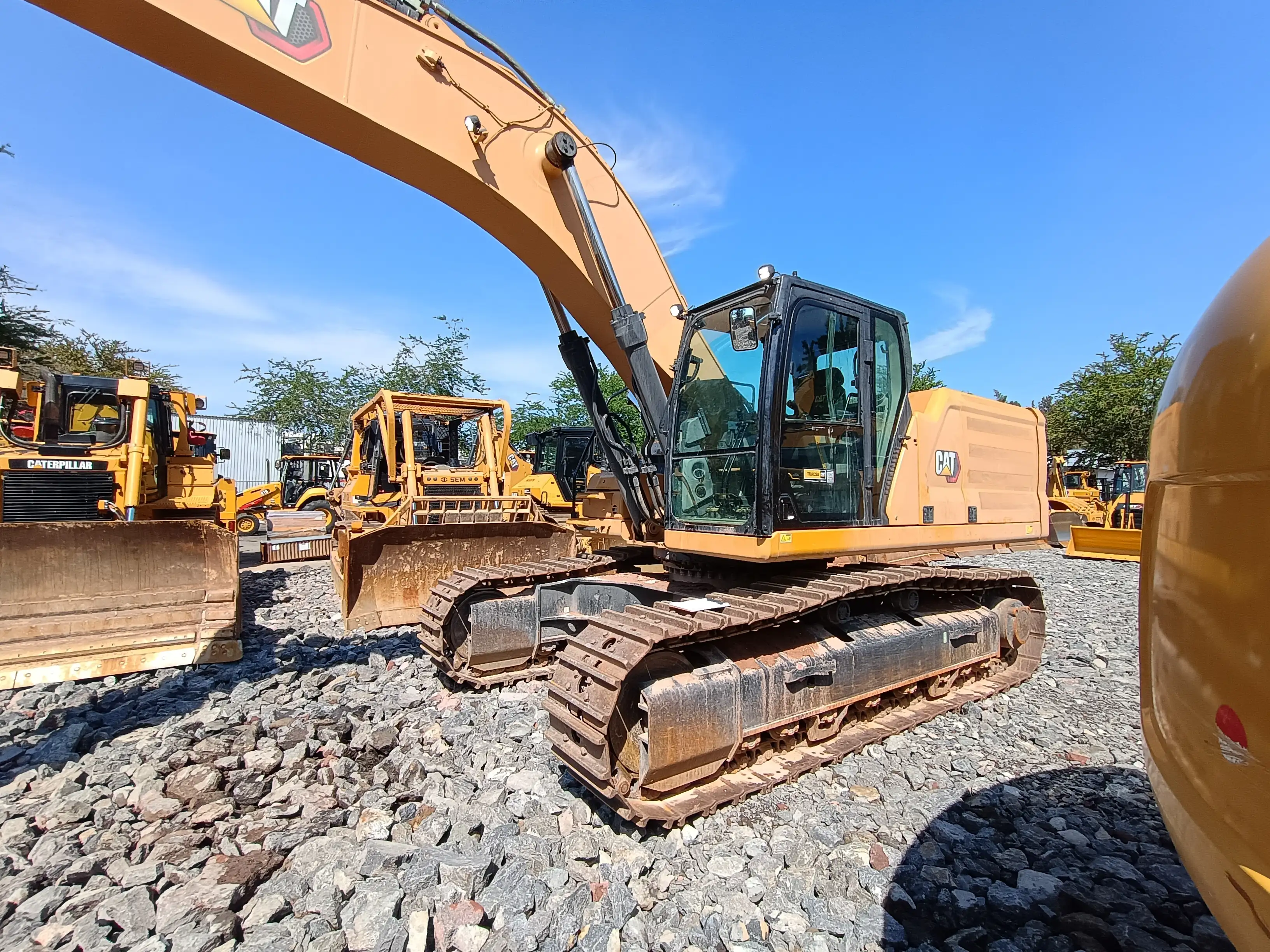 Excavadora usada cat