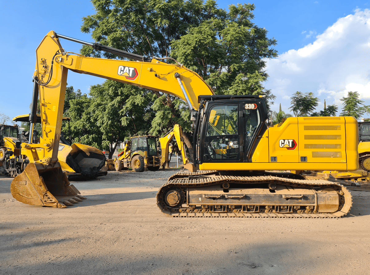 Excavadora usada cat