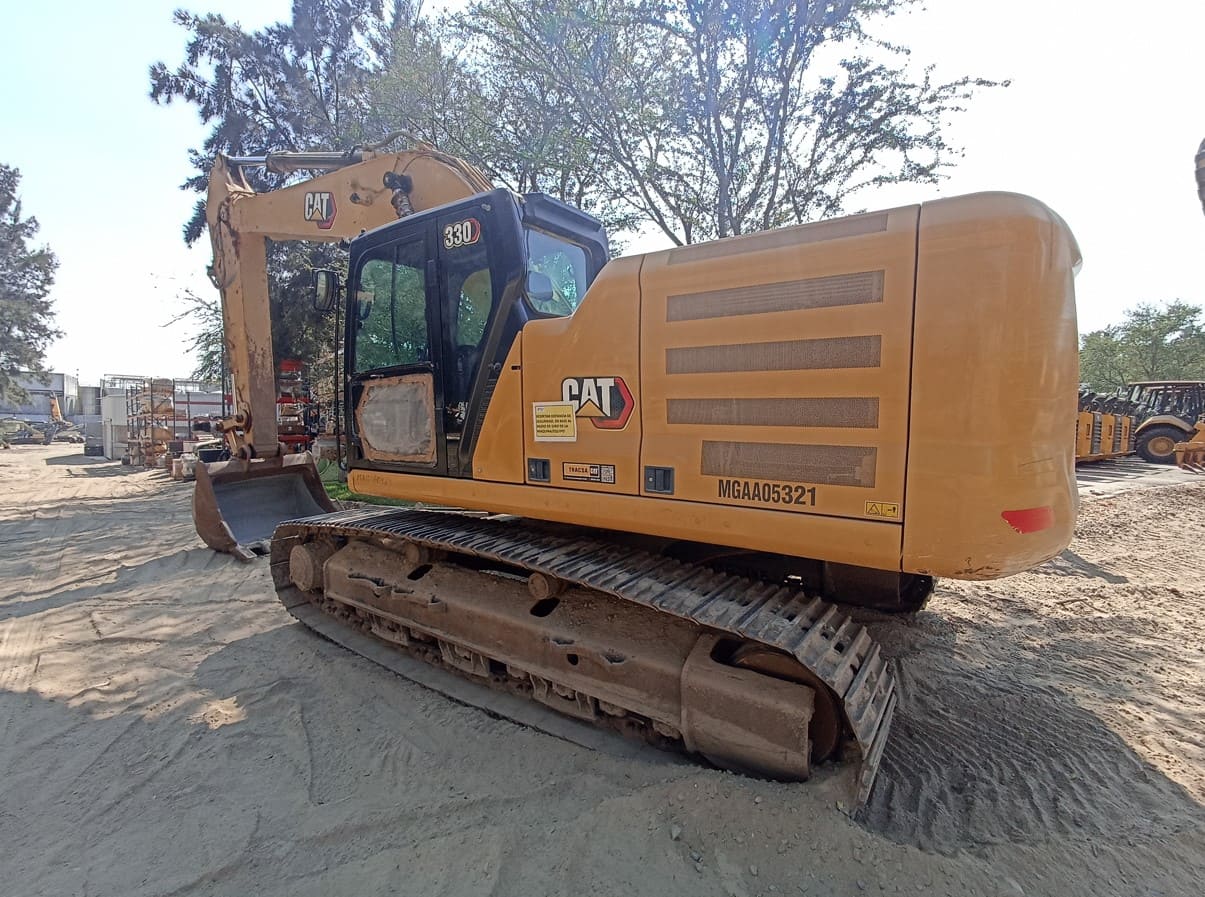 Excavadora usada cat