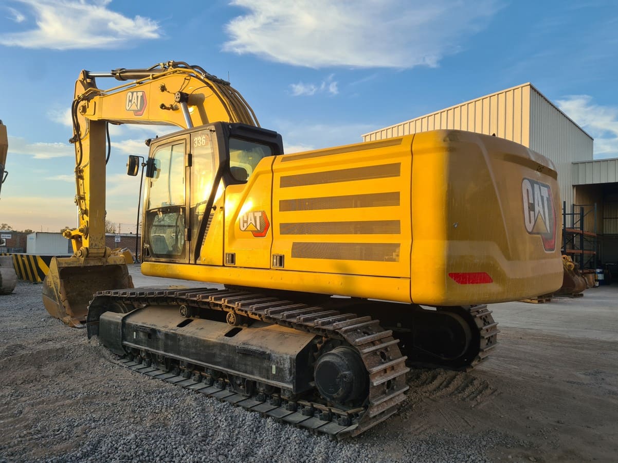 Excavadora usada cat