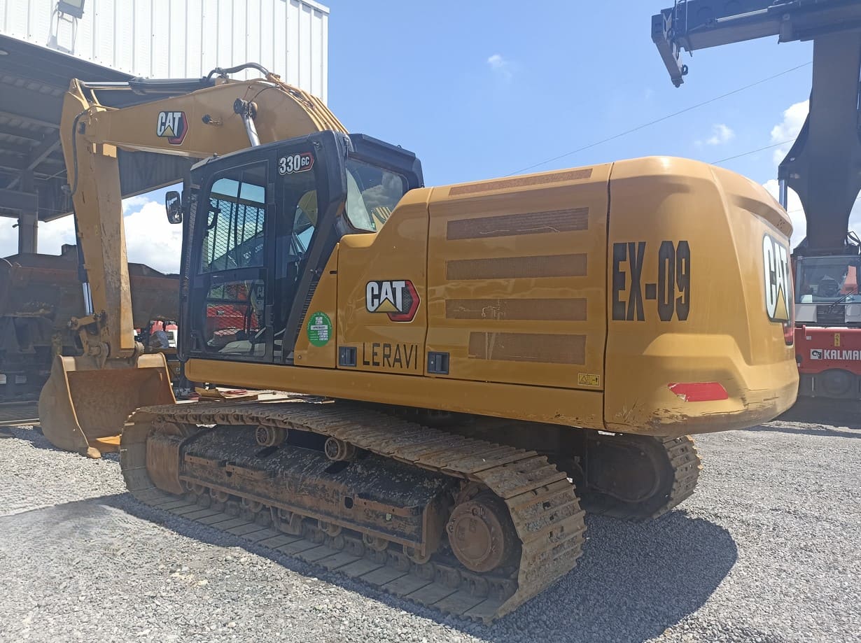 Excavadora usada cat