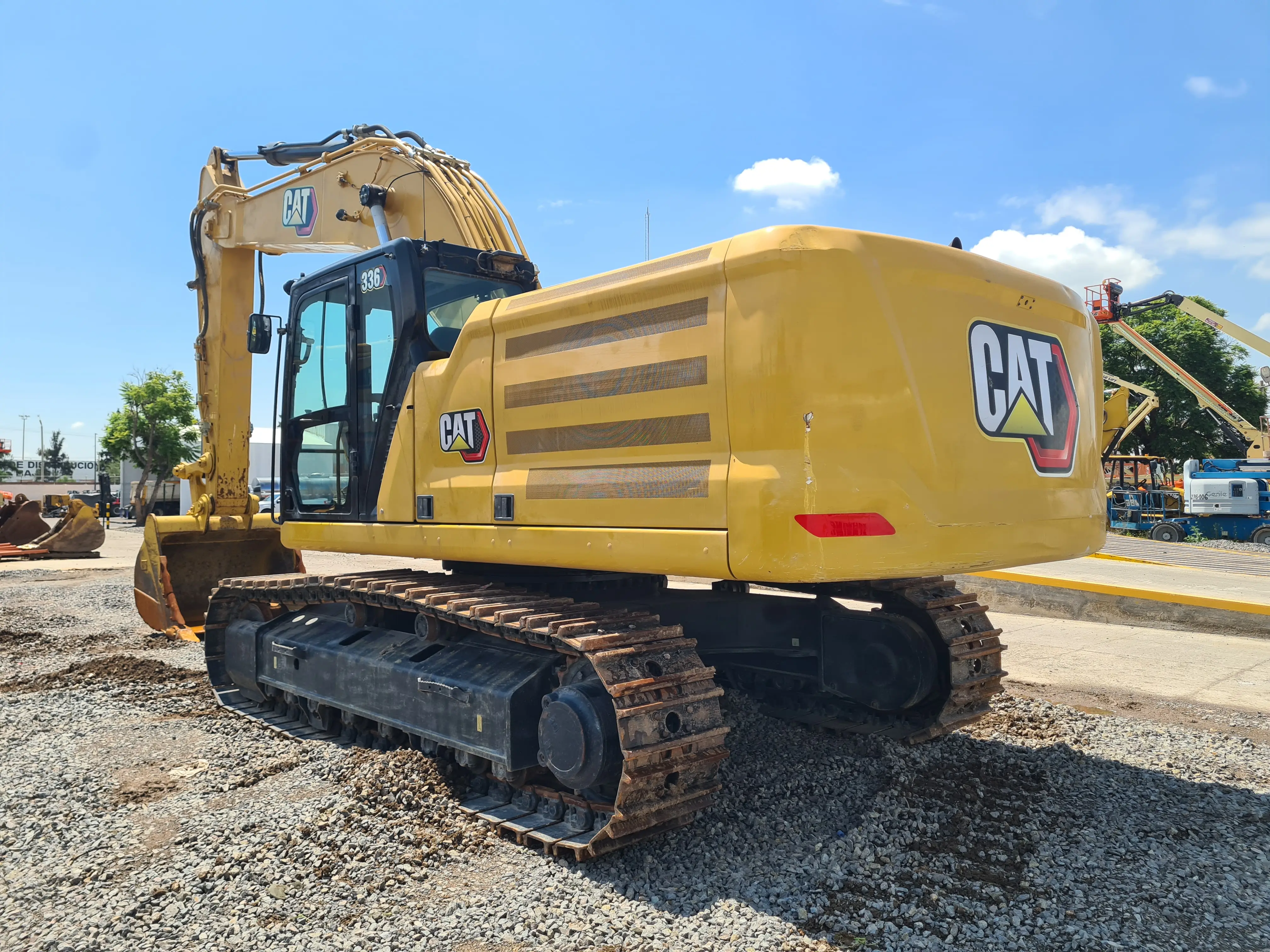 Excavadora usada cat