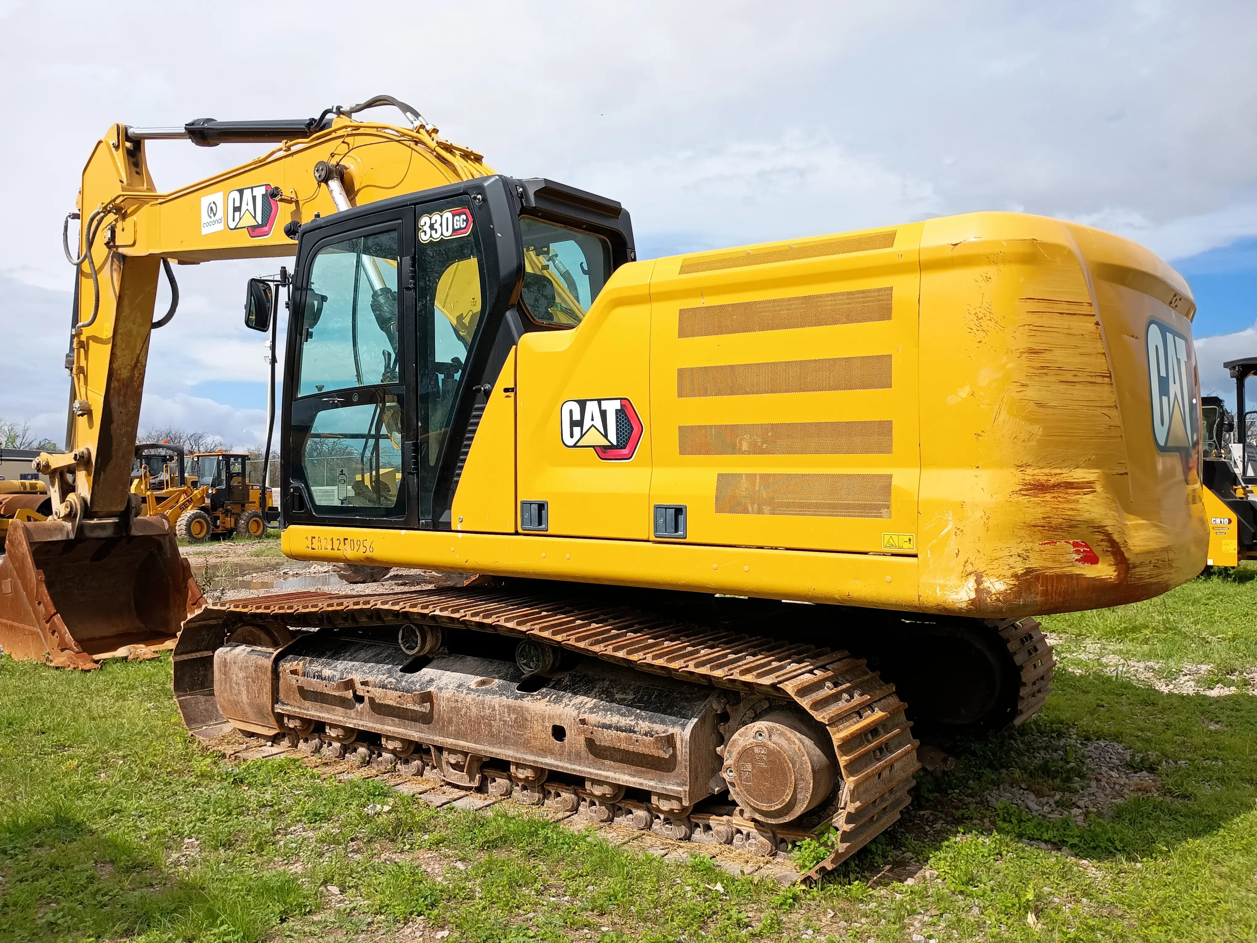 Excavadora usada cat