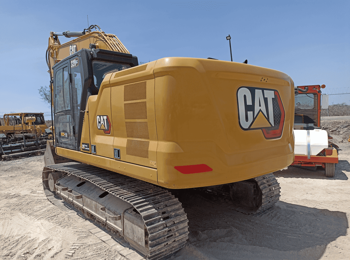 Excavadora usada cat