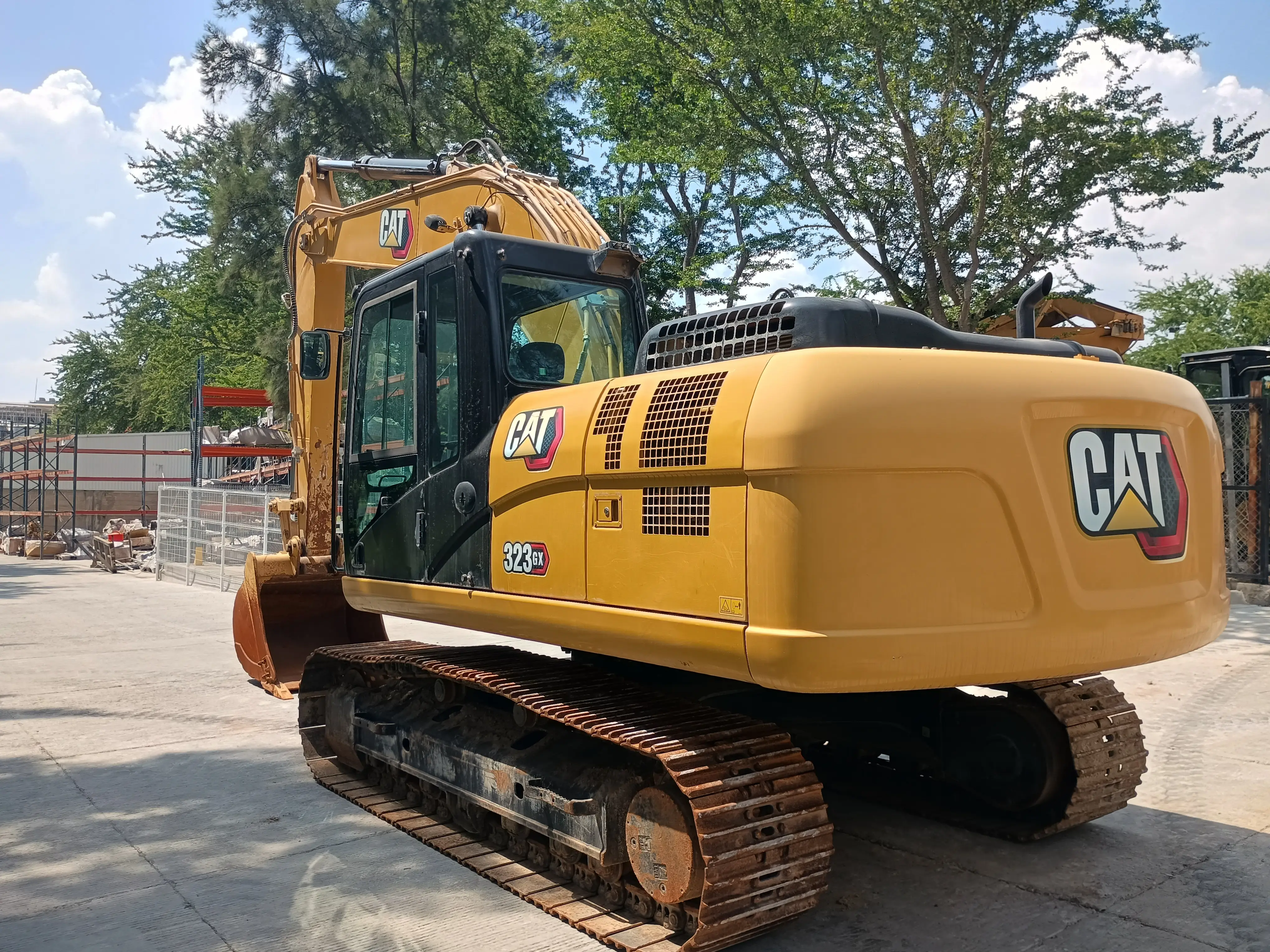 Excavadora usada cat