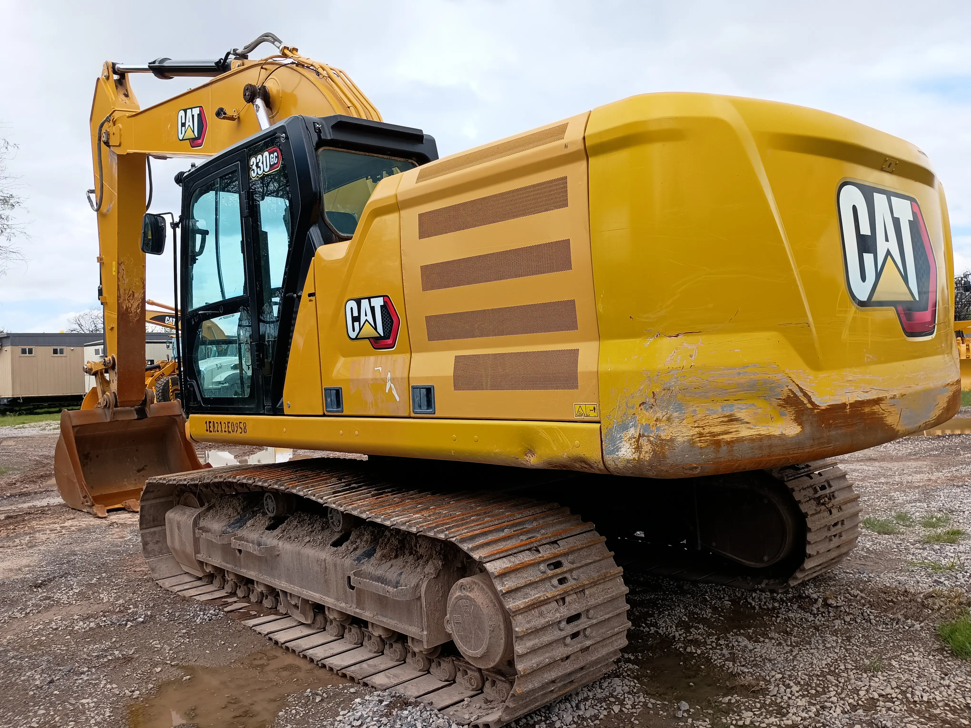 Excavadora usada cat