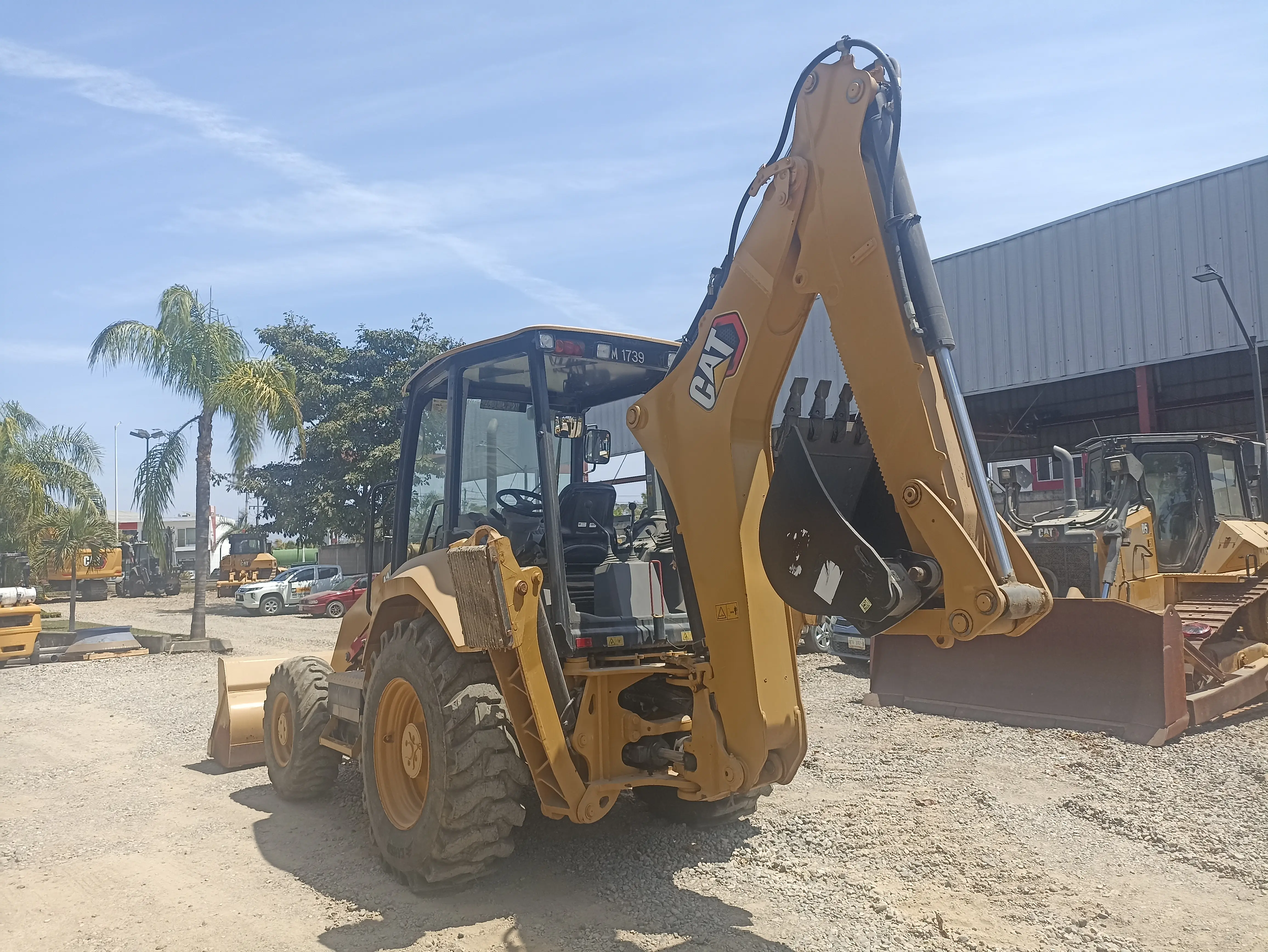 Retroexcavadora usada cat