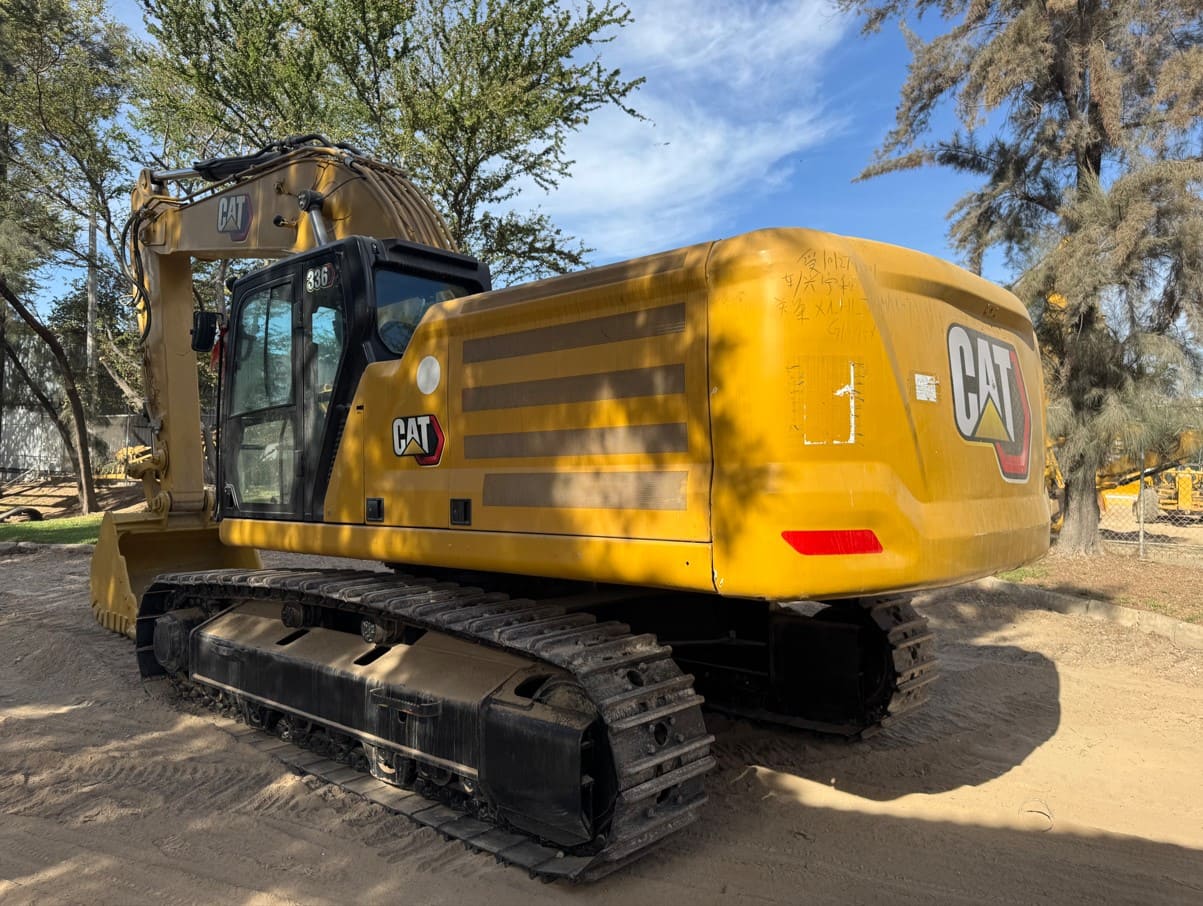 Excavadora usada cat