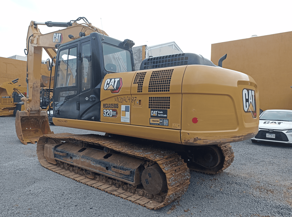 Excavadora usada cat
