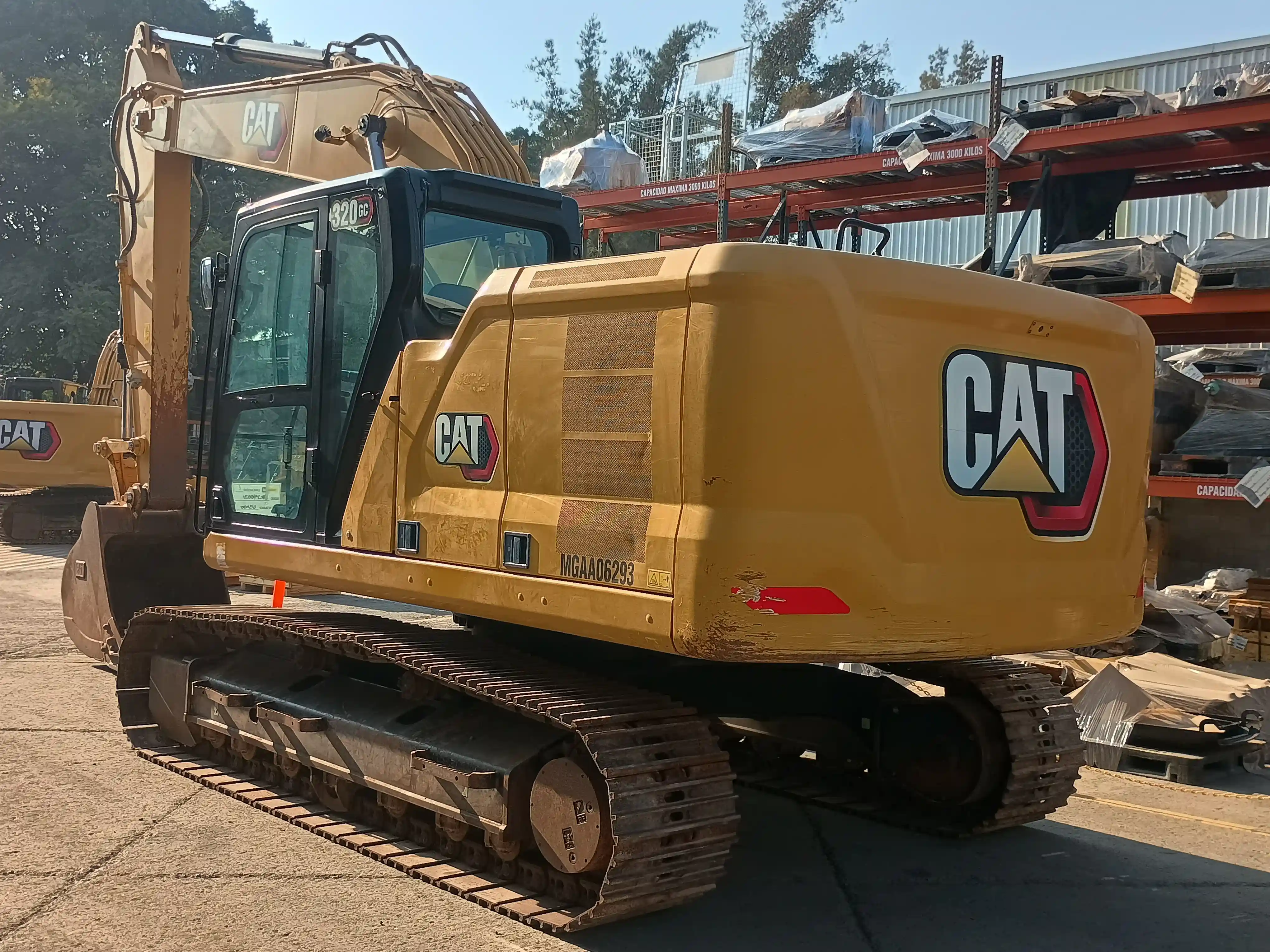 Excavadora usada cat