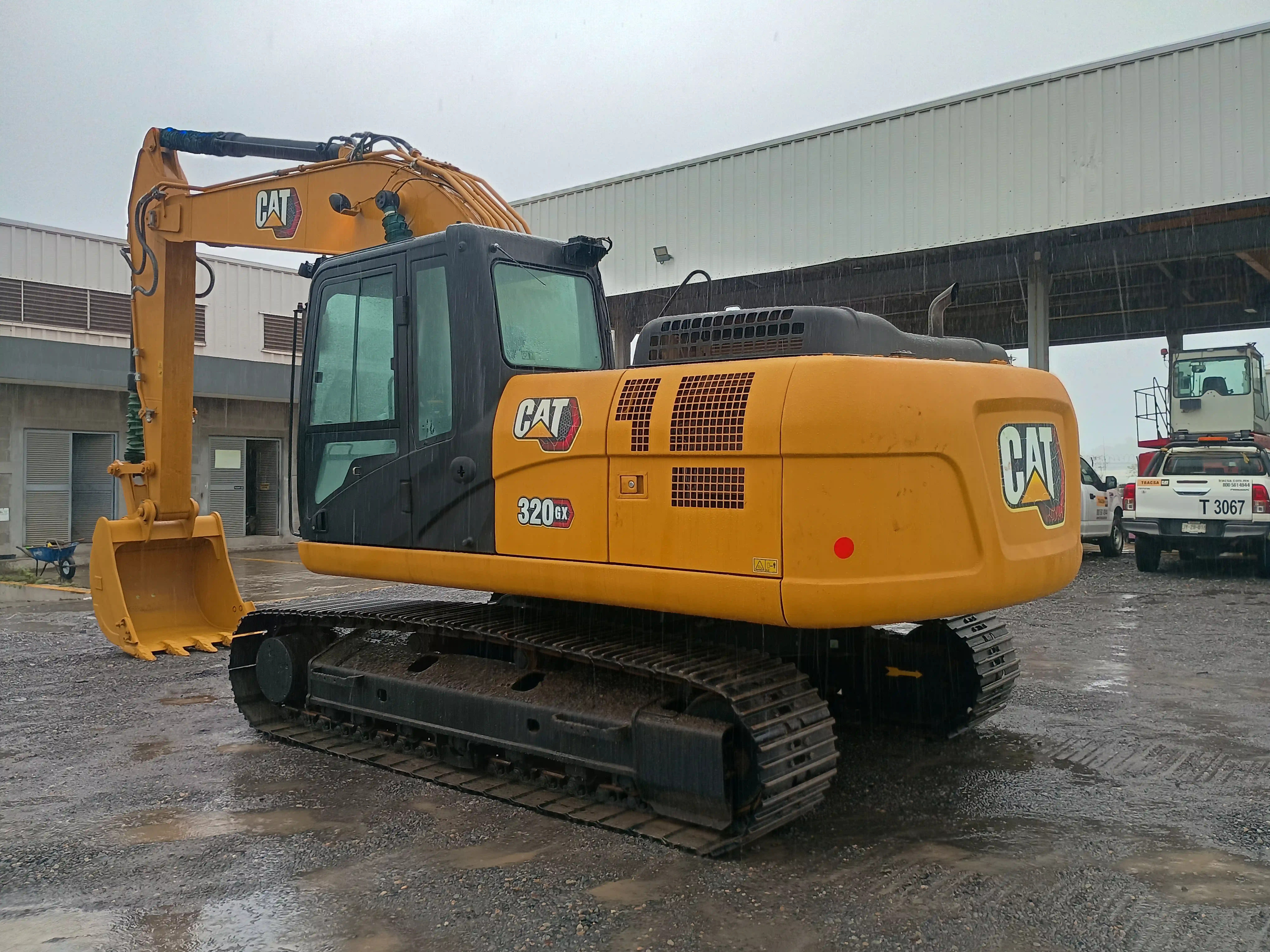 Excavadora usada cat