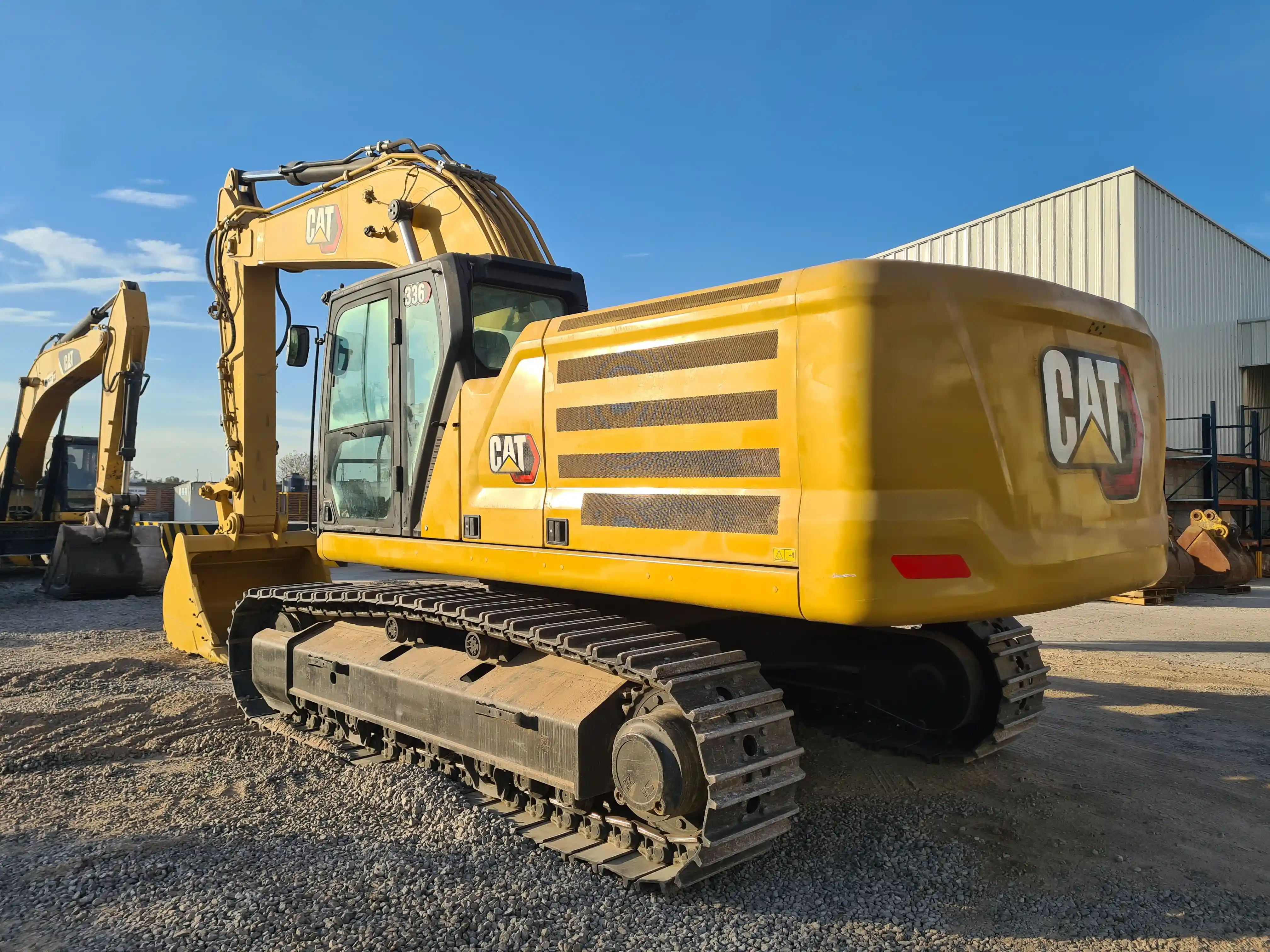 Excavadora usada cat