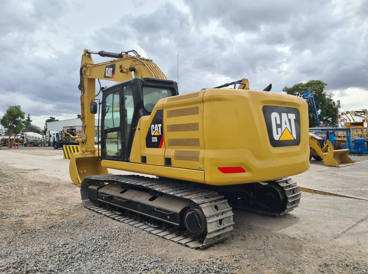 Excavadora usada cat